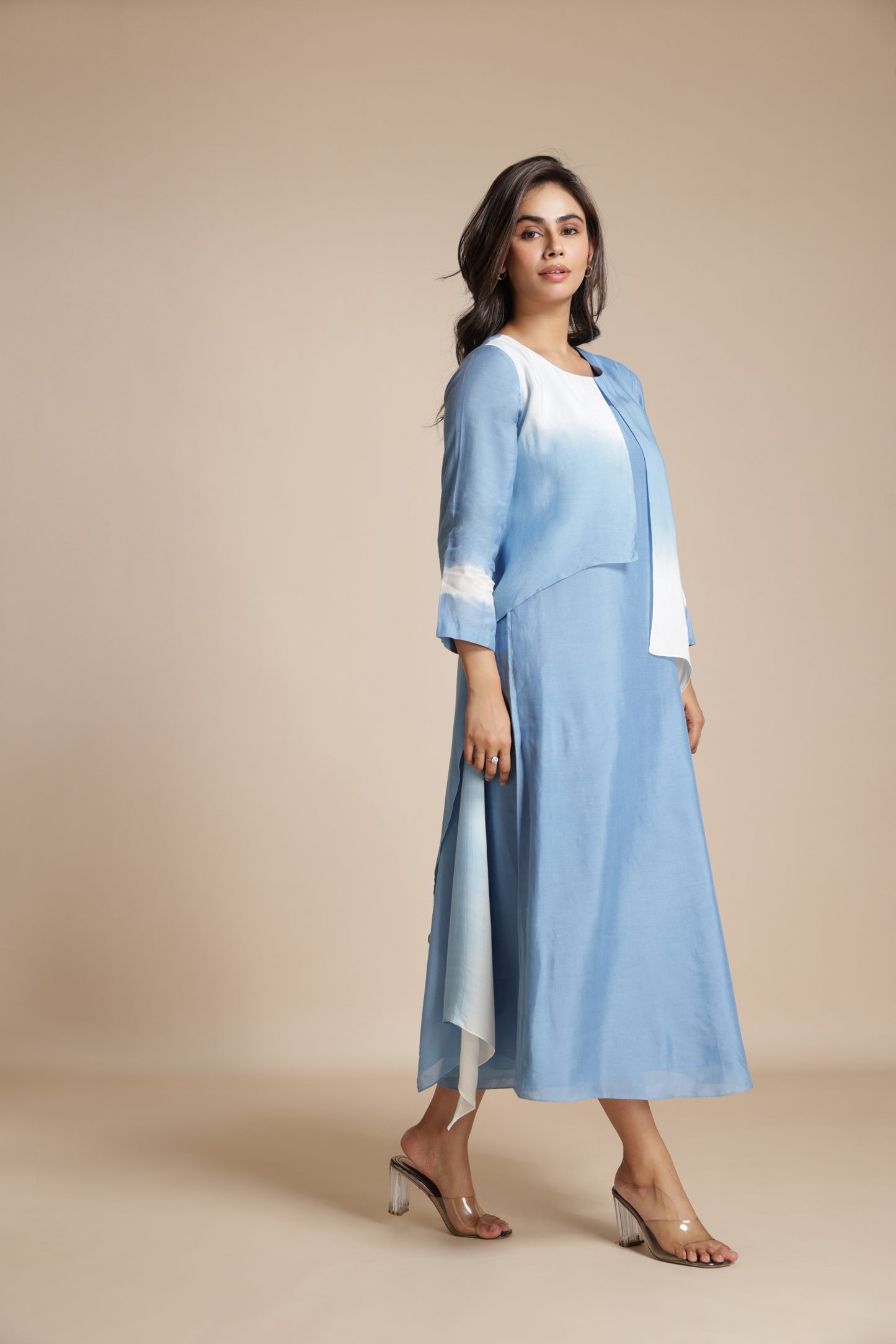 Gradient Layer Dress