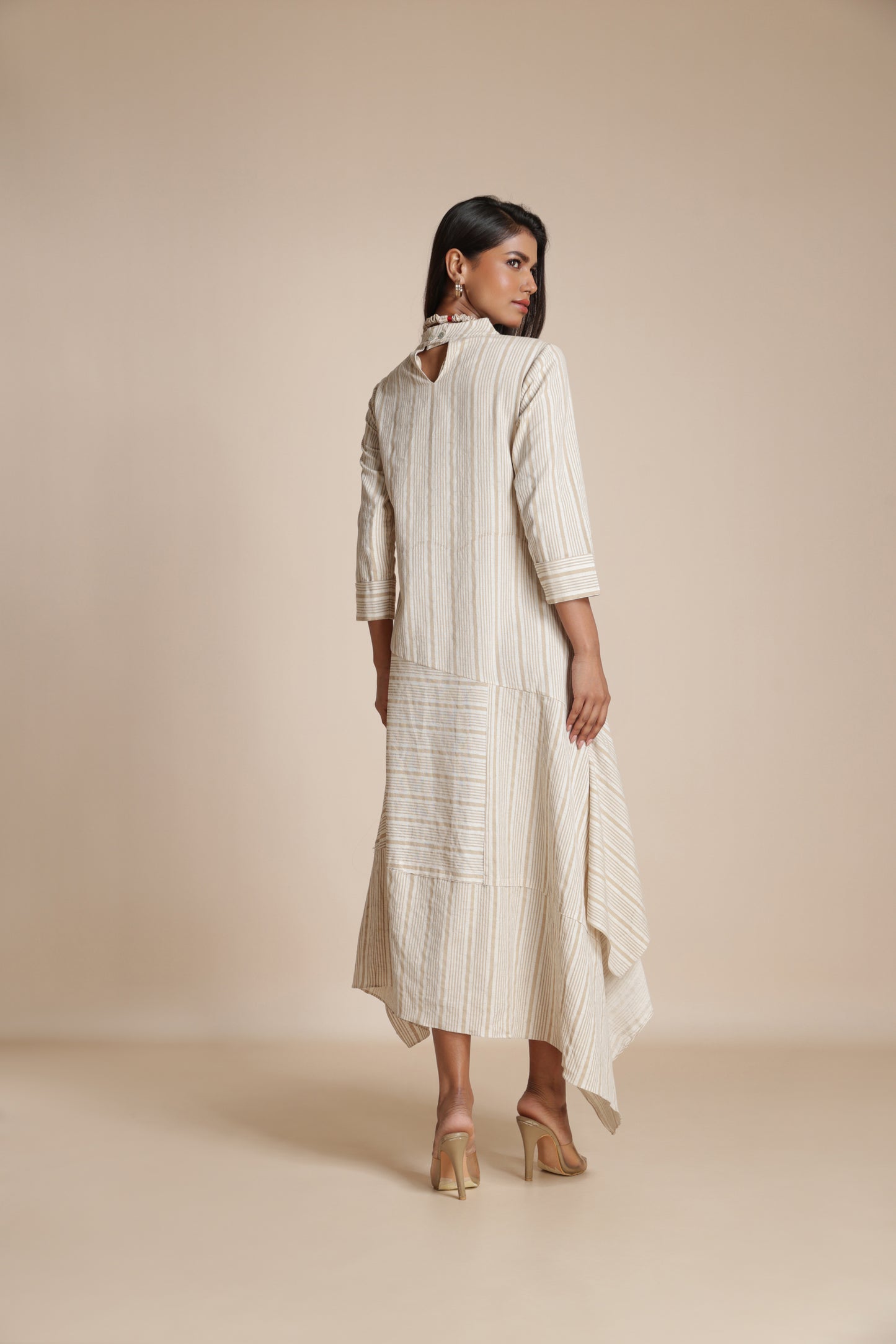 Cascade Stripe Dress