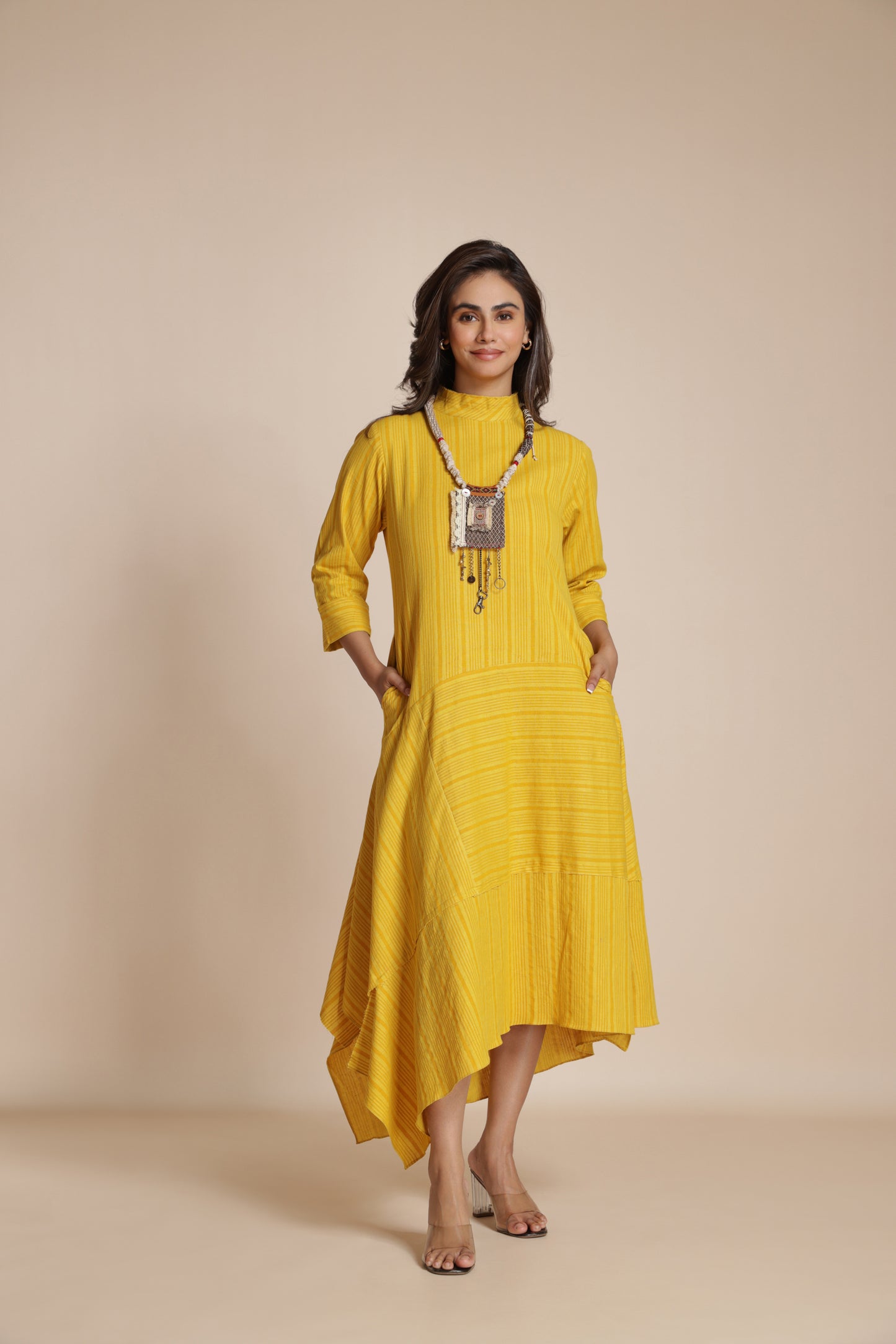 Cascade Stripe Dress