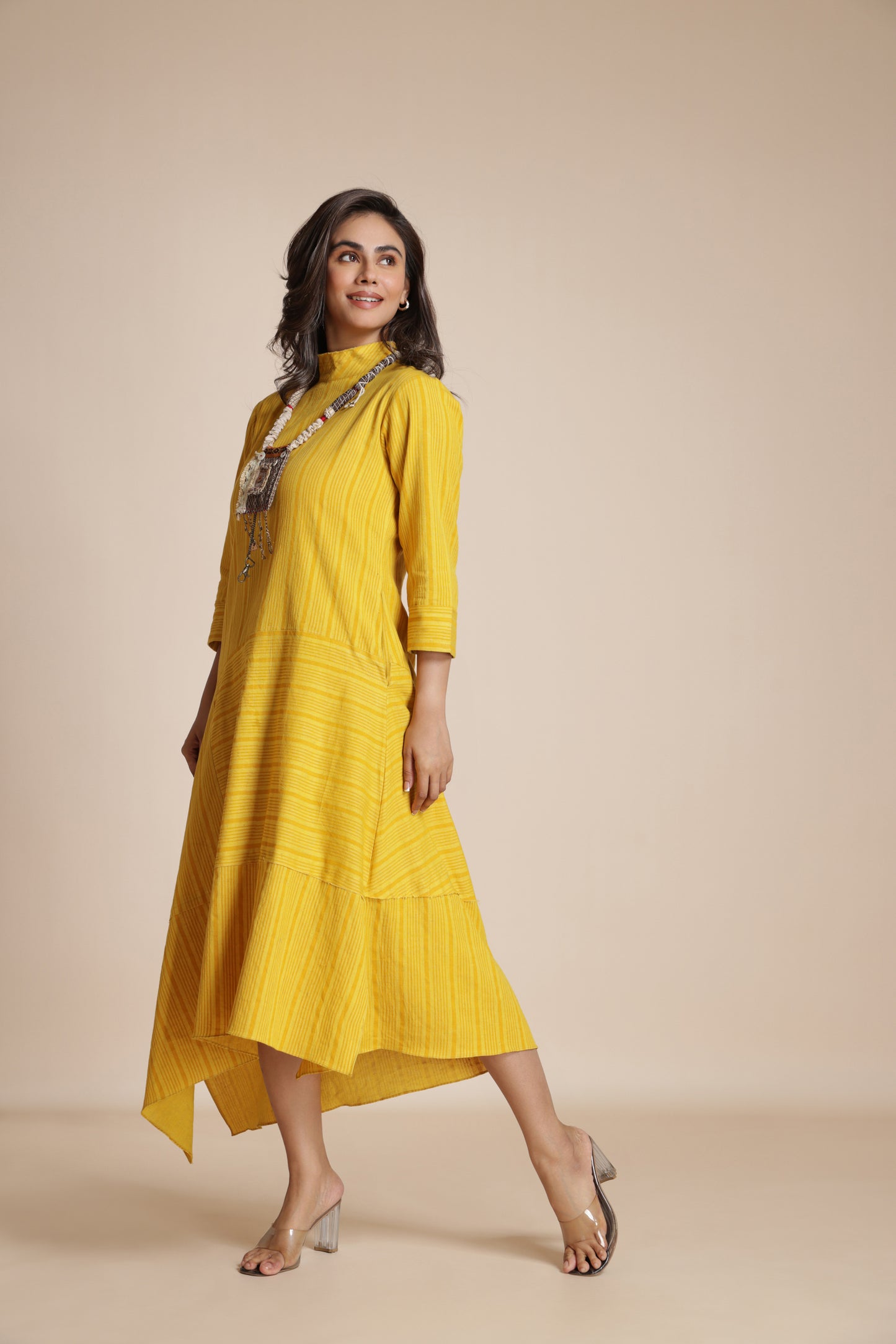 Cascade Stripe Dress