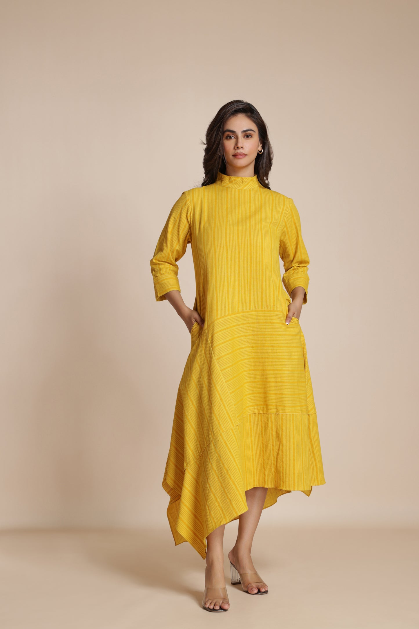 Cascade Stripe Dress