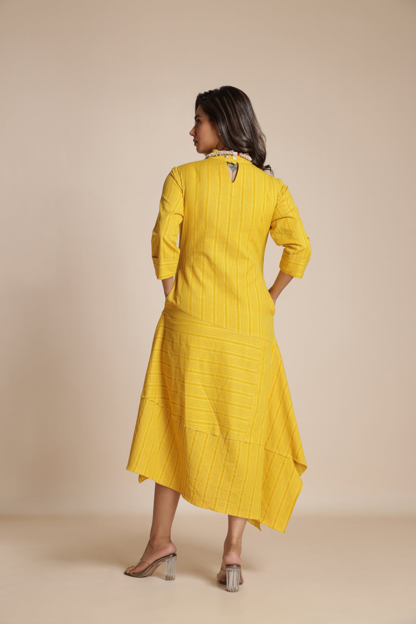 Cascade Stripe Dress