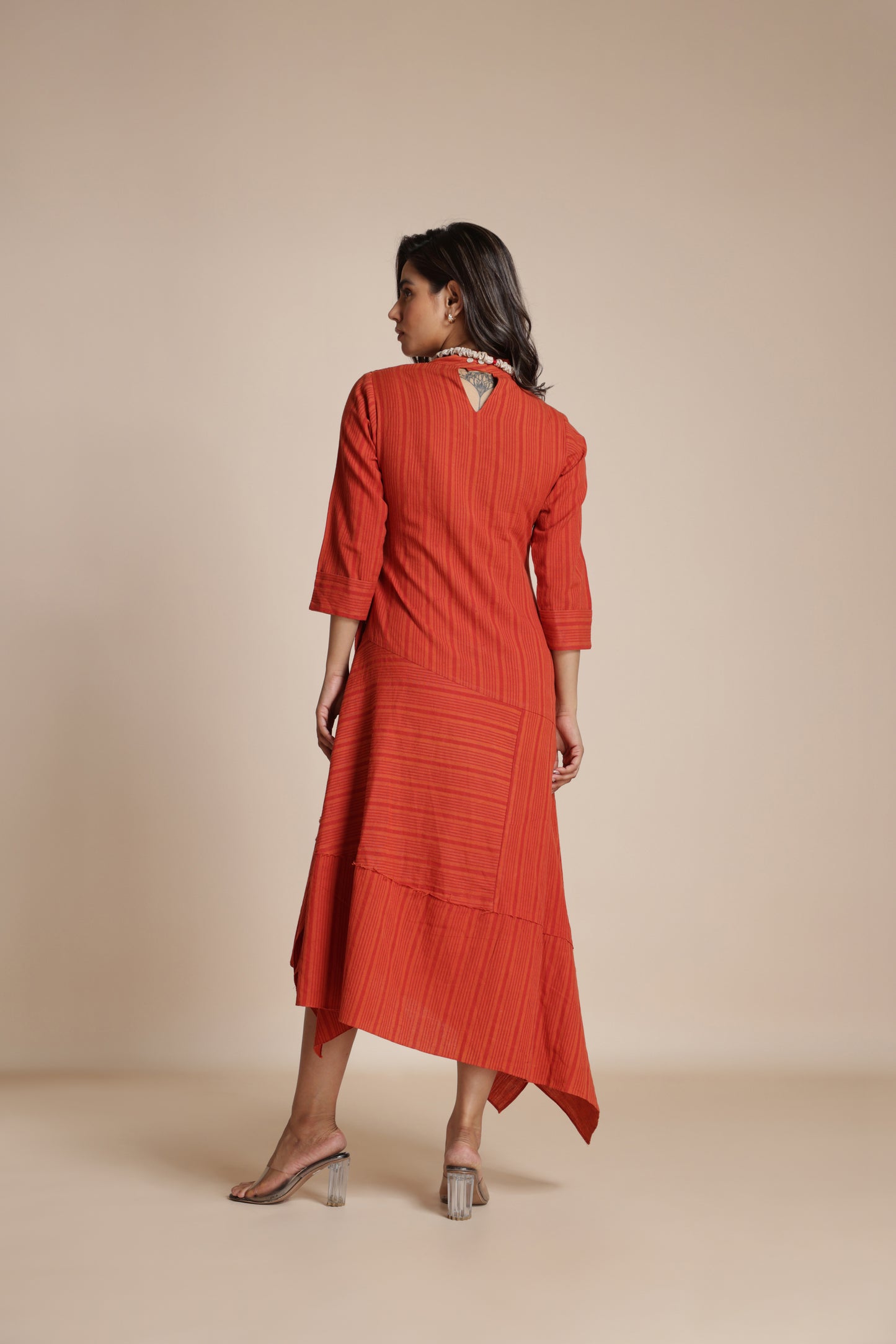Cascade Stripe Dress