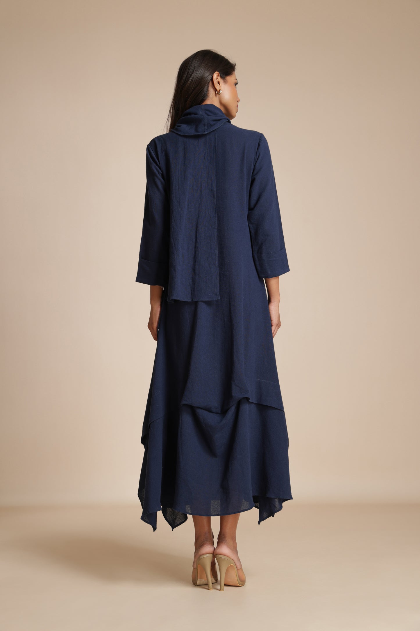 Cascade Pocket Dress