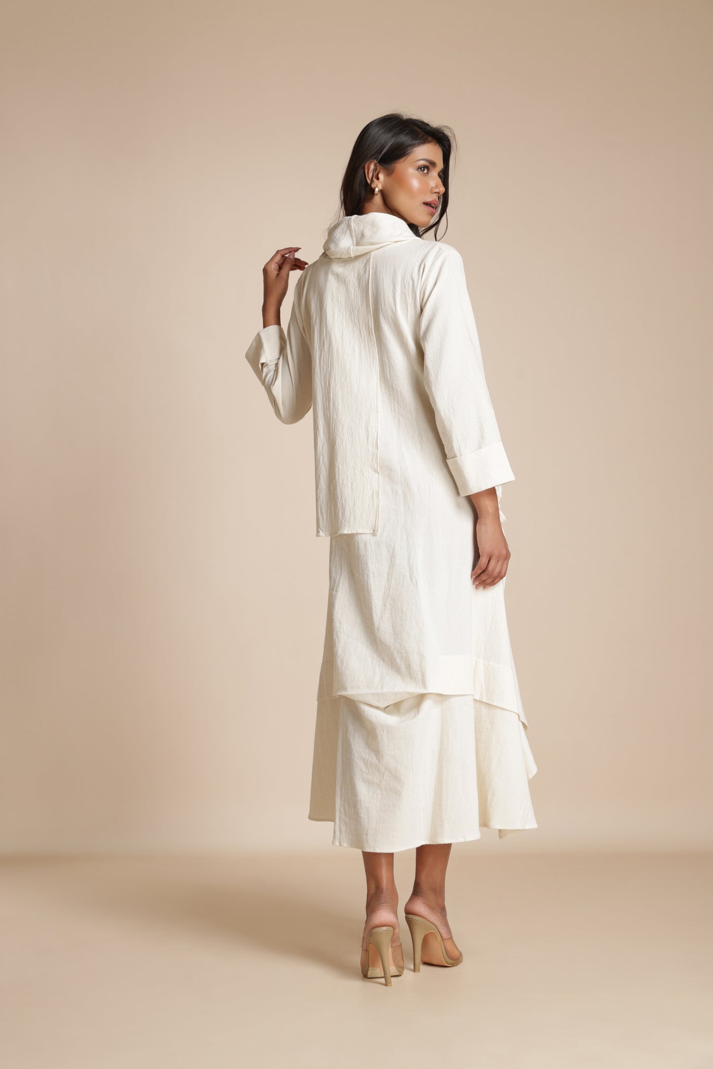 Cascade Pocket Dress
