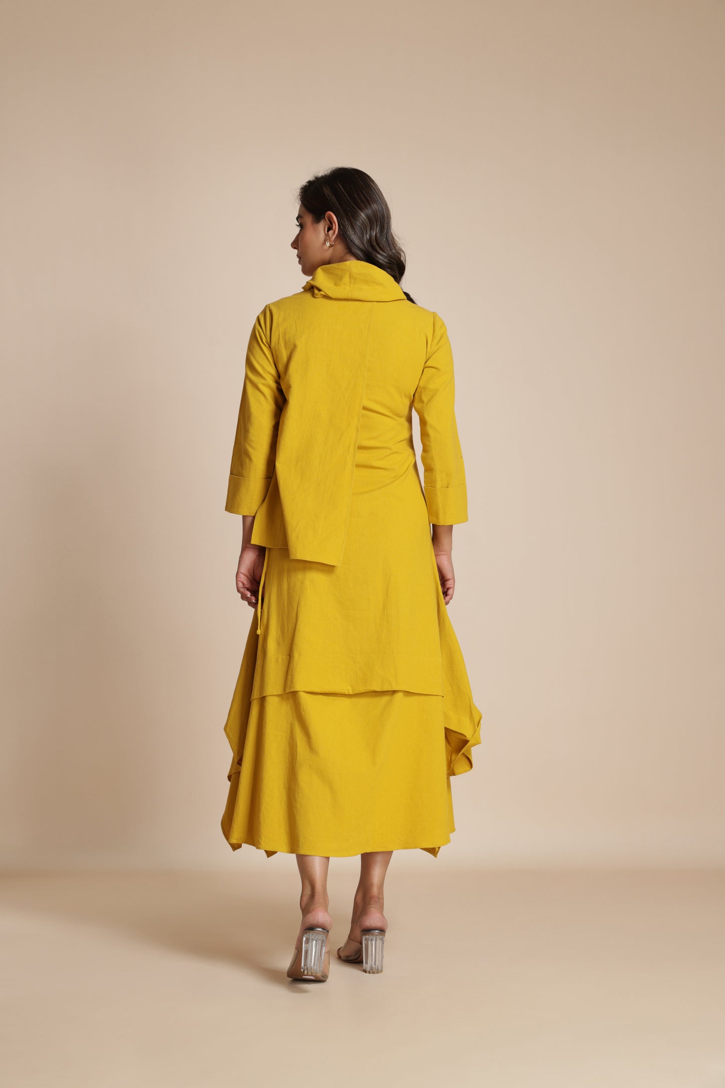 Cascade Pocket Dress