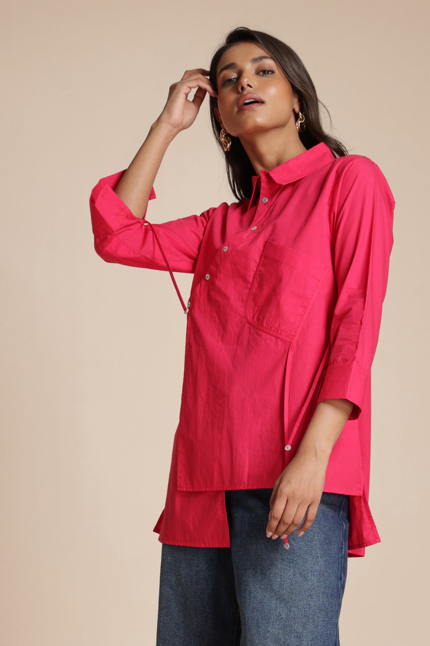 Offset Pocket Shirt