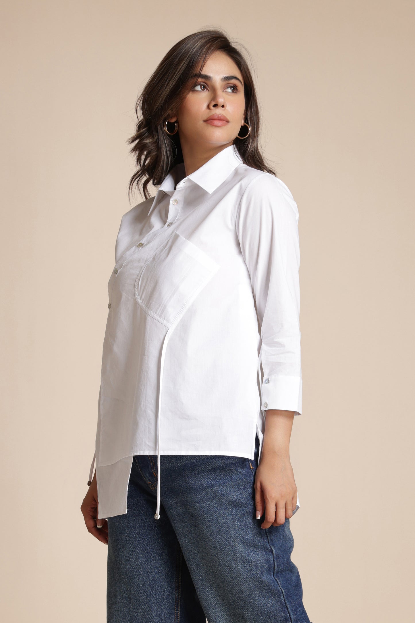 Offset Pocket Shirt