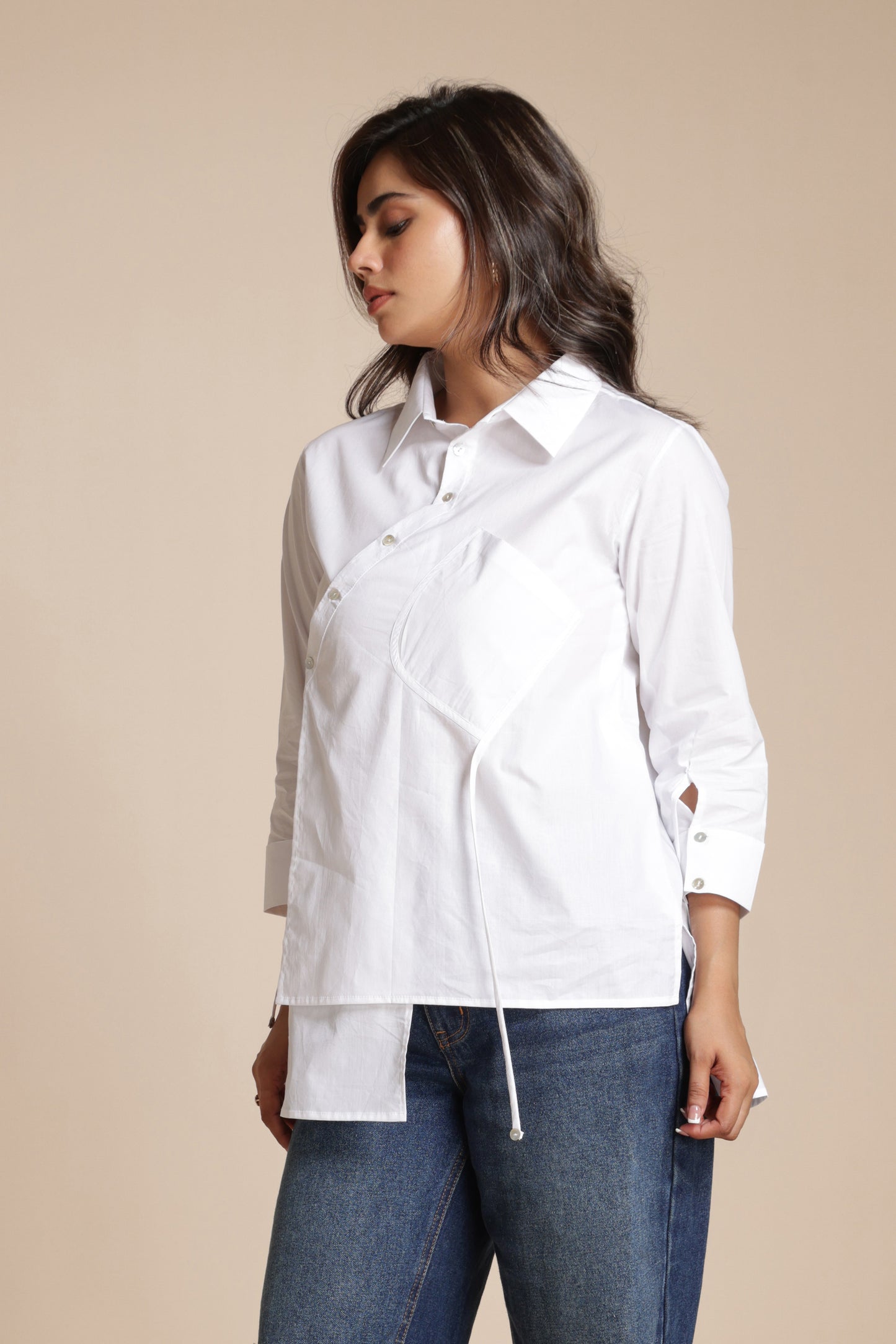 Offset Pocket Shirt