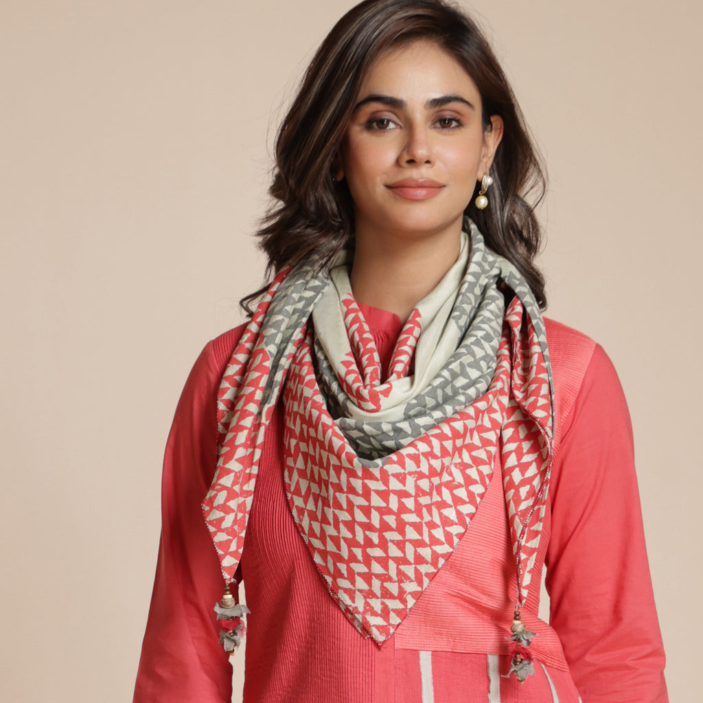 Gridwork Scarf