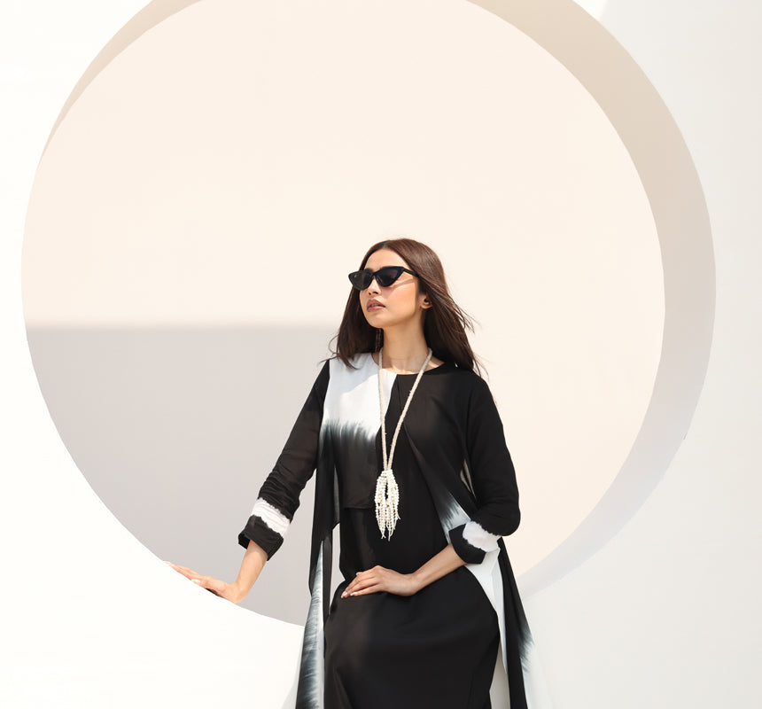 Wearspree black kurta