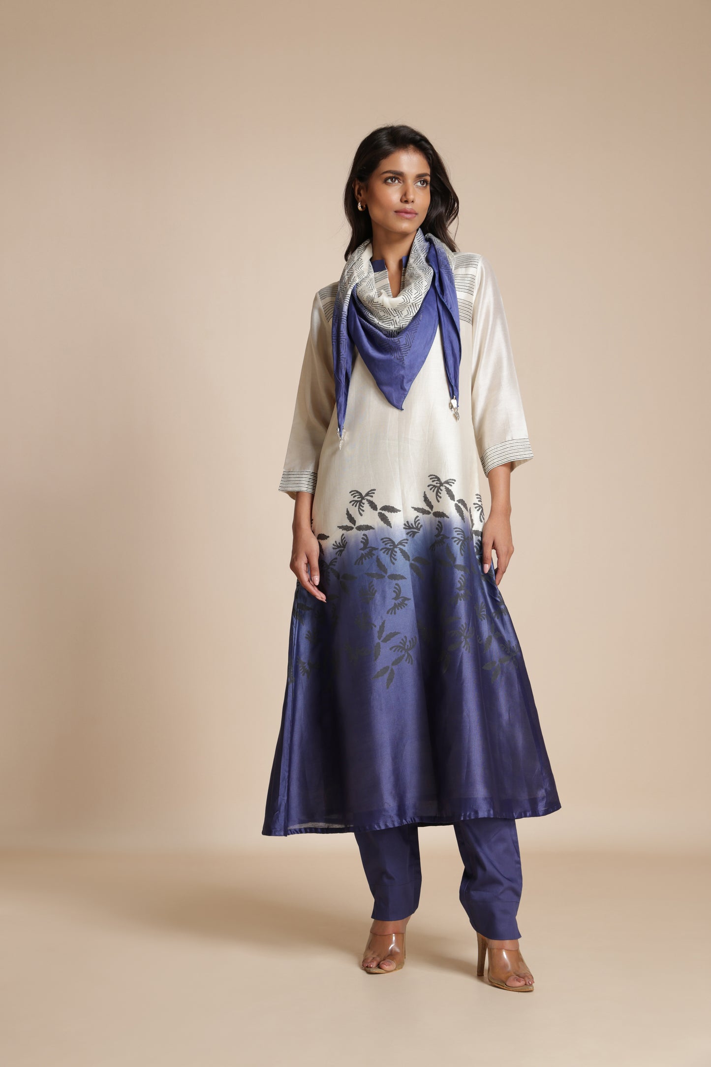 Arboreal Ombré Kurta