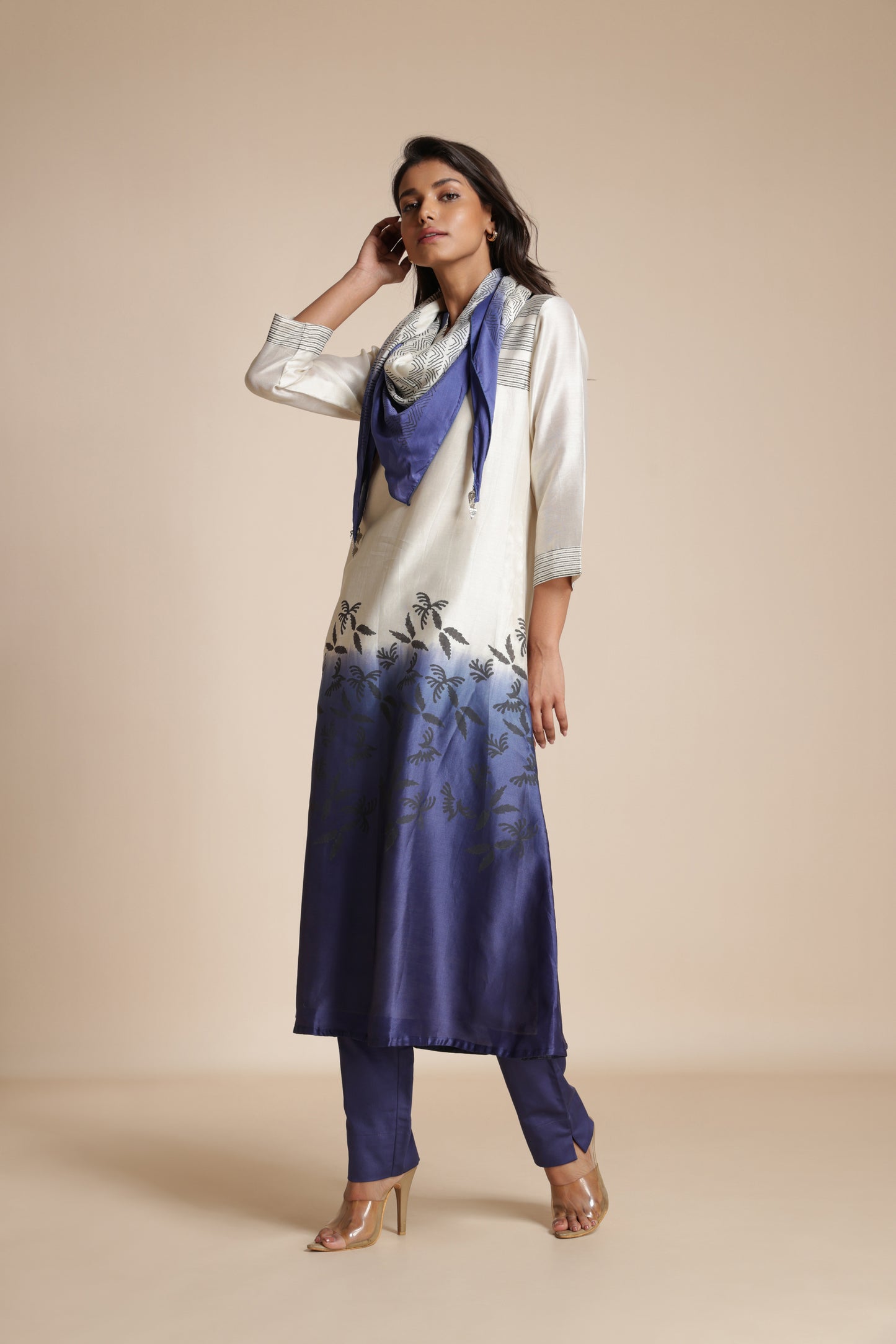 Arboreal Ombré Kurta