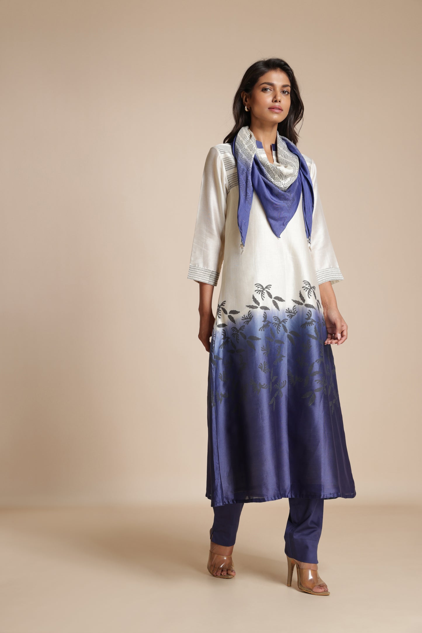 Arboreal Ombré Kurta