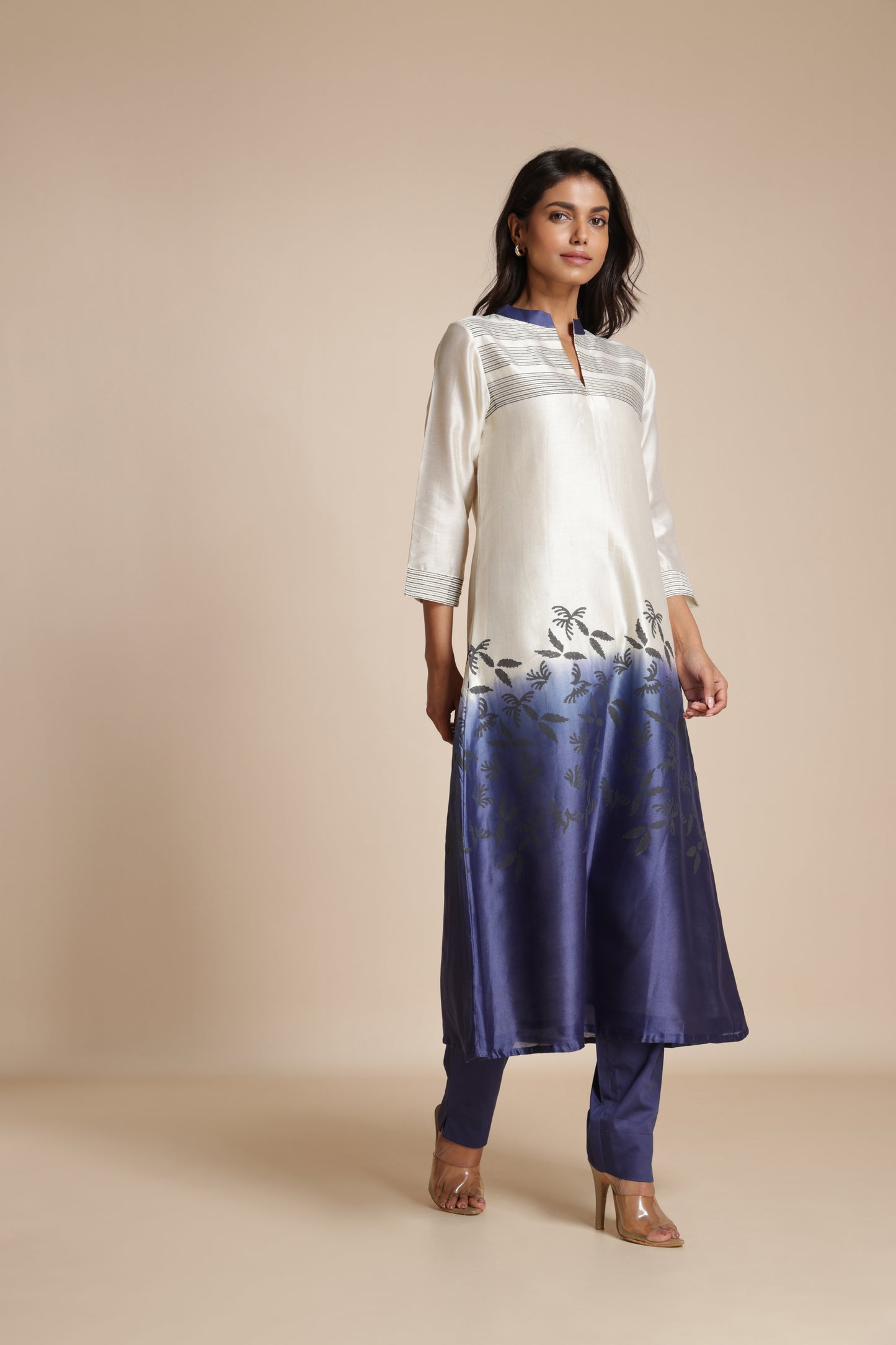 Arboreal Ombré Kurta