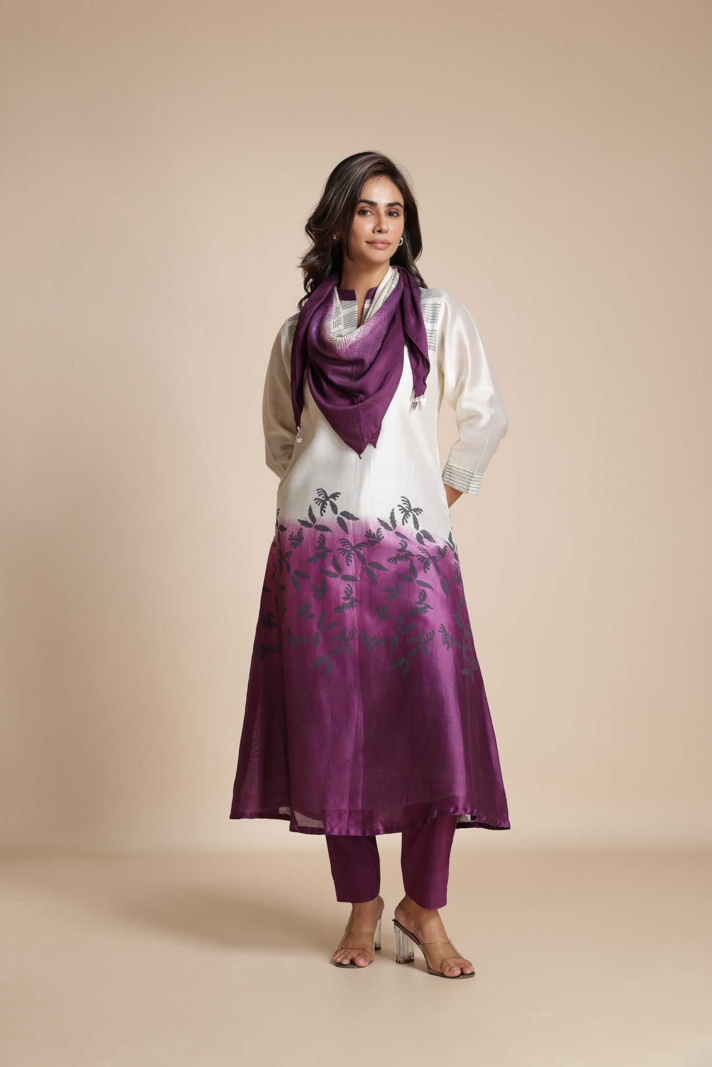 Arboreal Ombré Kurta