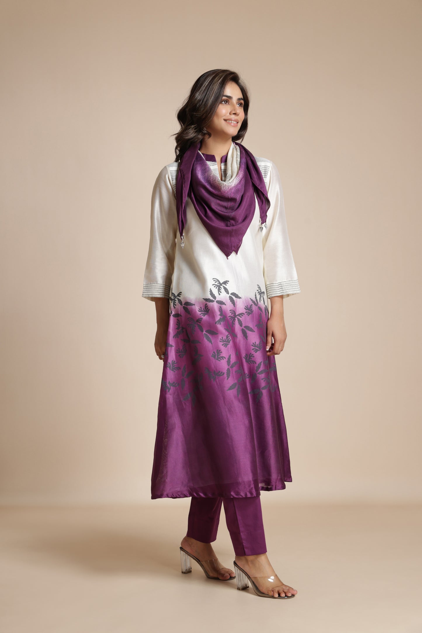 Arboreal Ombré Kurta