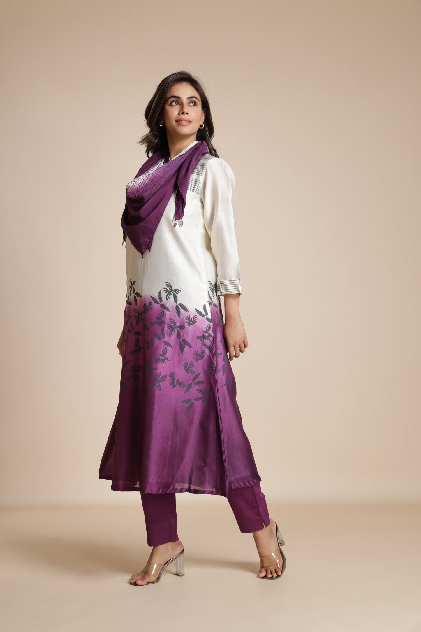 Arboreal Ombré Kurta