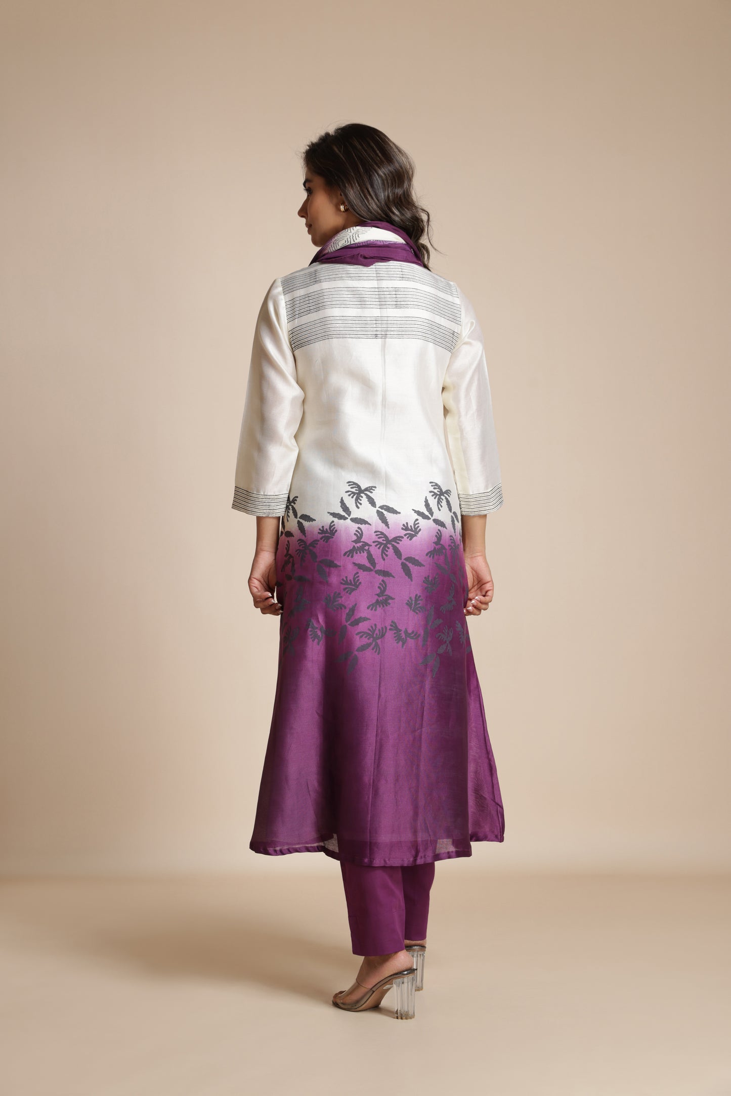 Arboreal Ombré Kurta