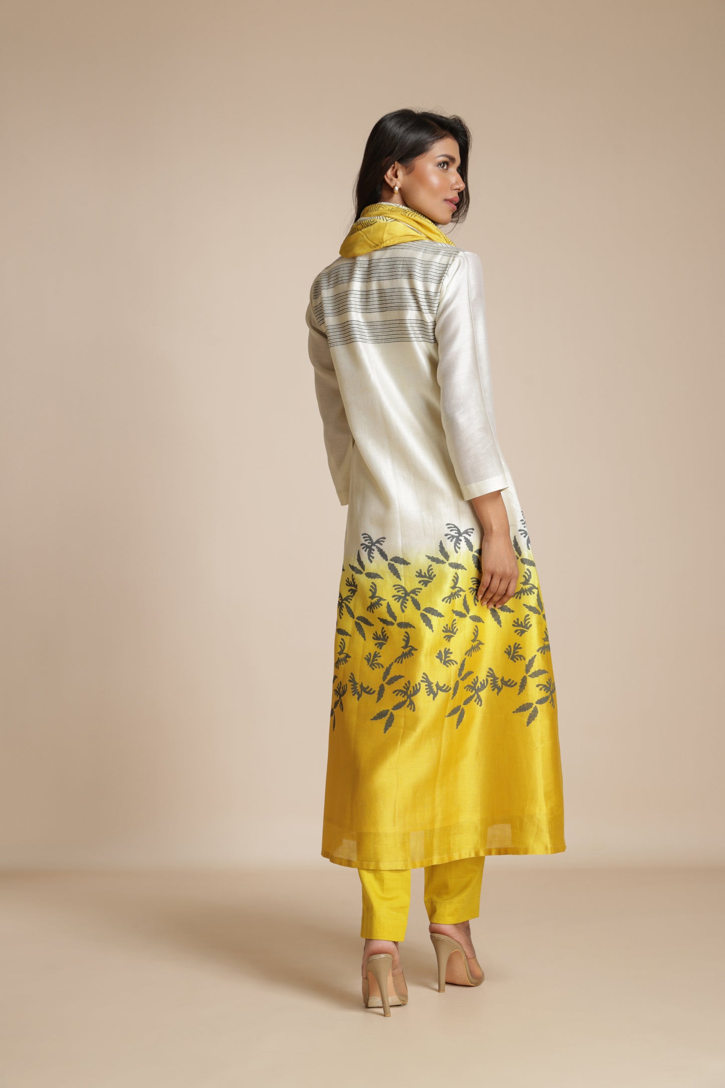 Arboreal Ombré Kurta