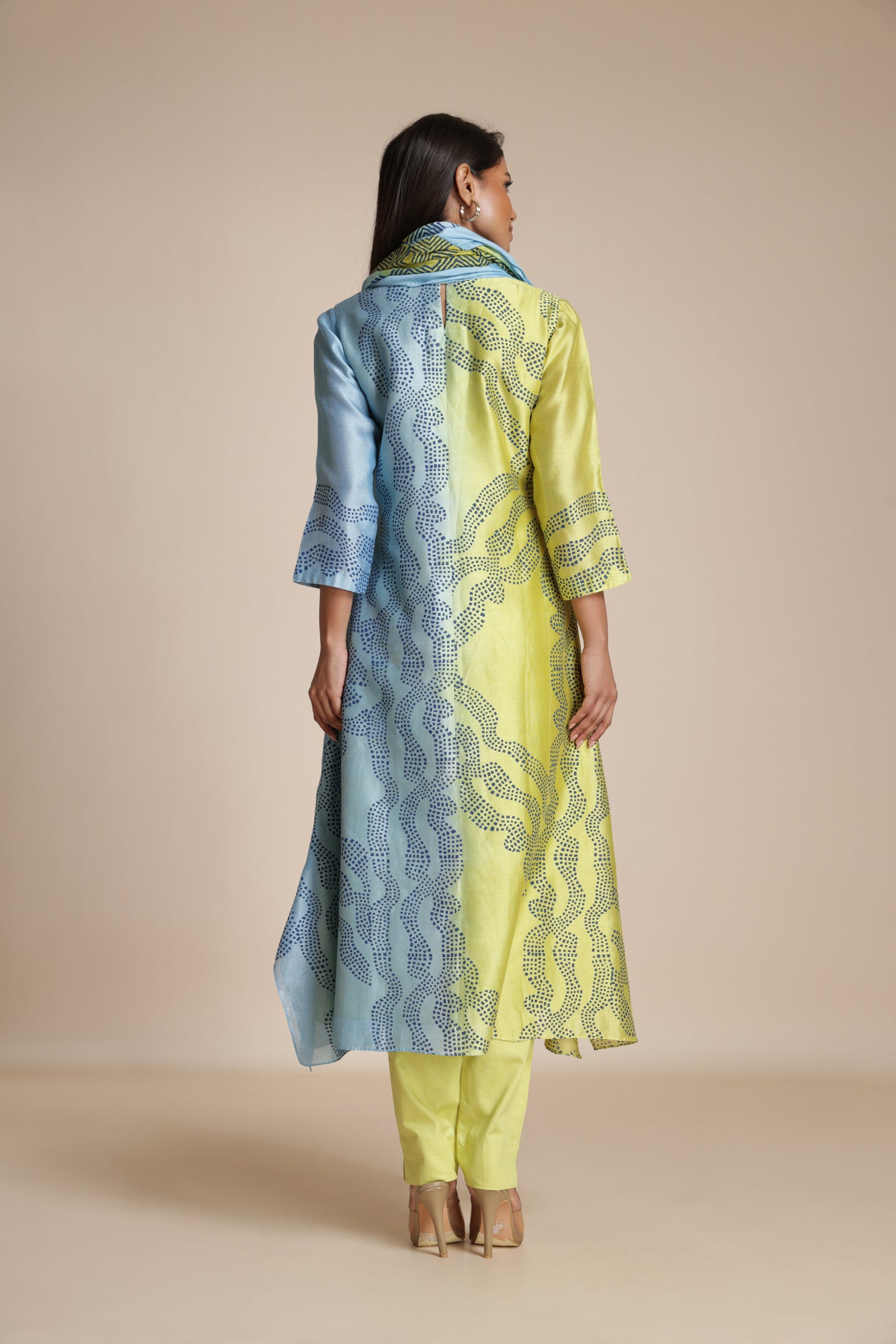 Ripple Ombré Kurta