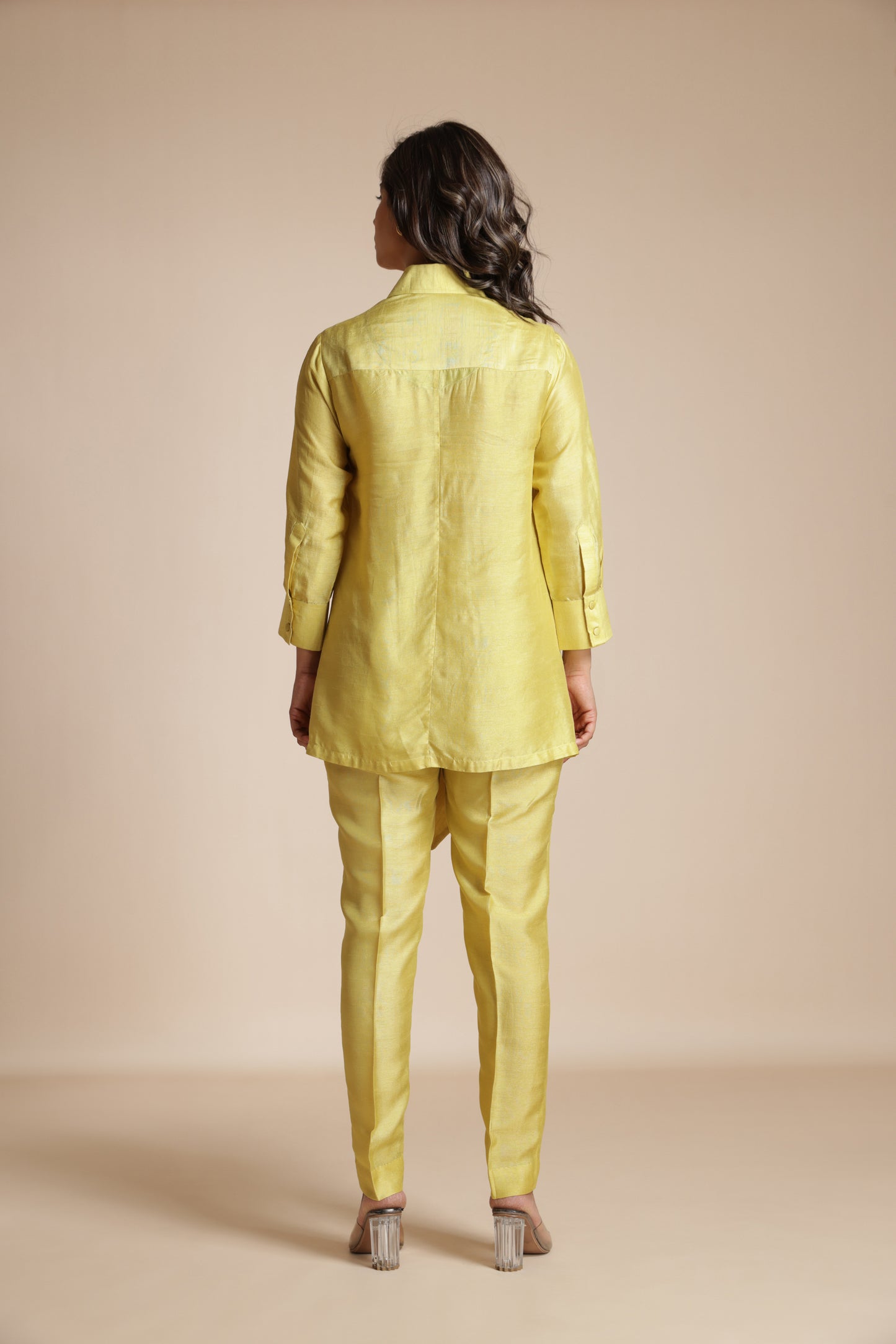 Silken Front-Tie Shirt