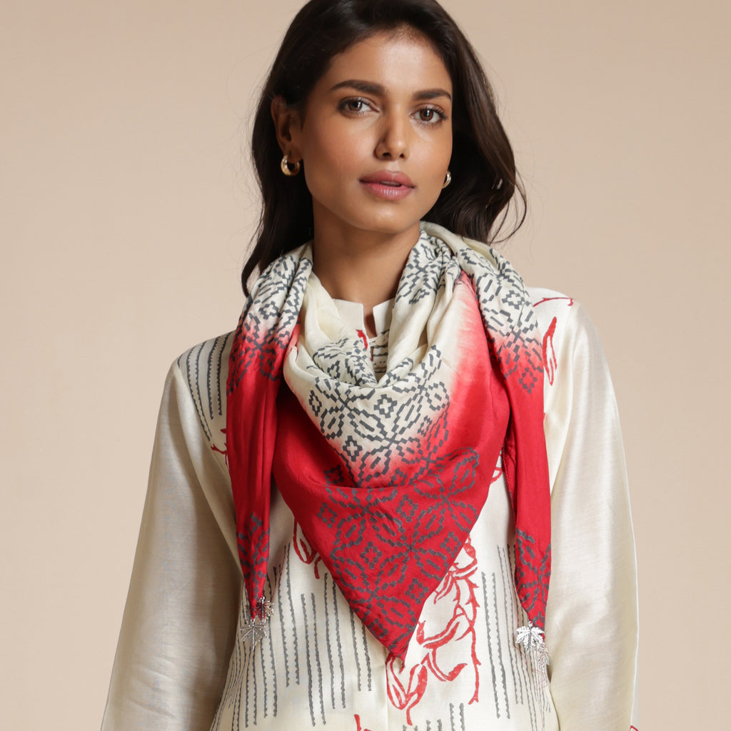 Bloom Foliage Scarf