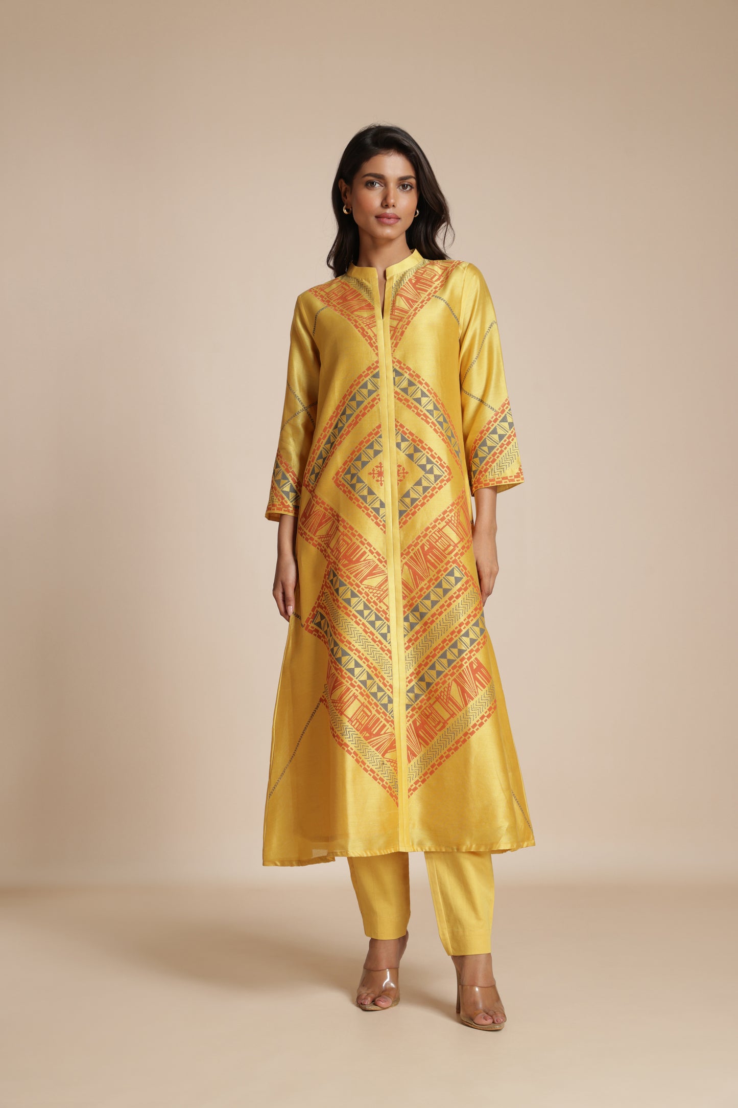 Mosaic Overlay Kurta