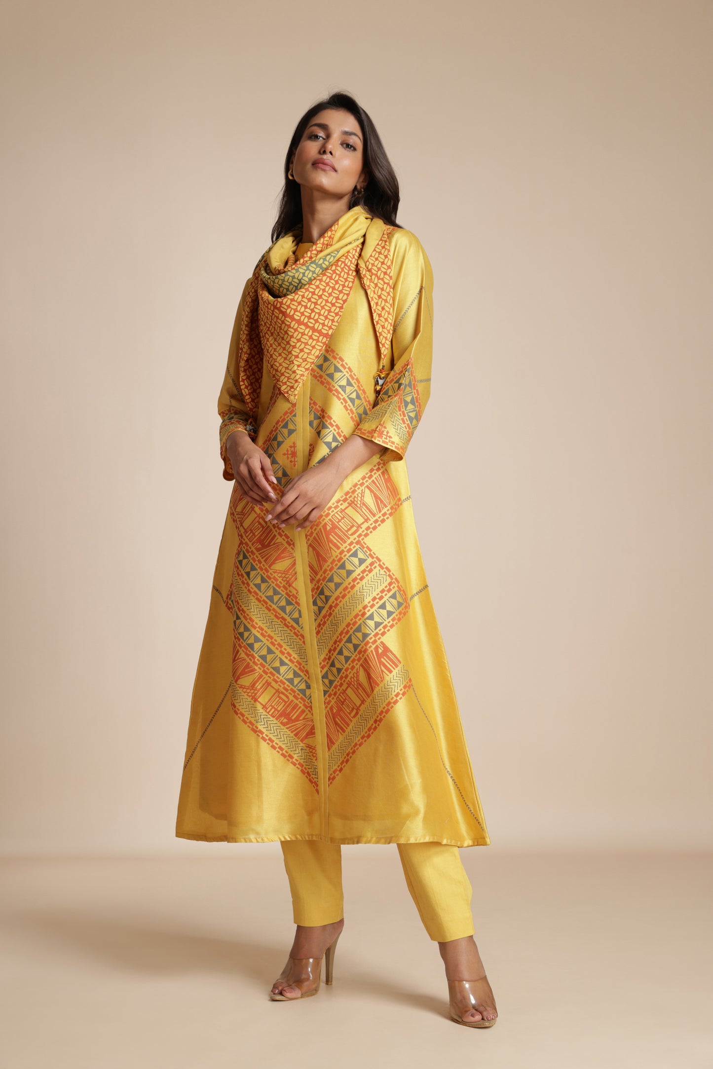 Mosaic Overlay Kurta