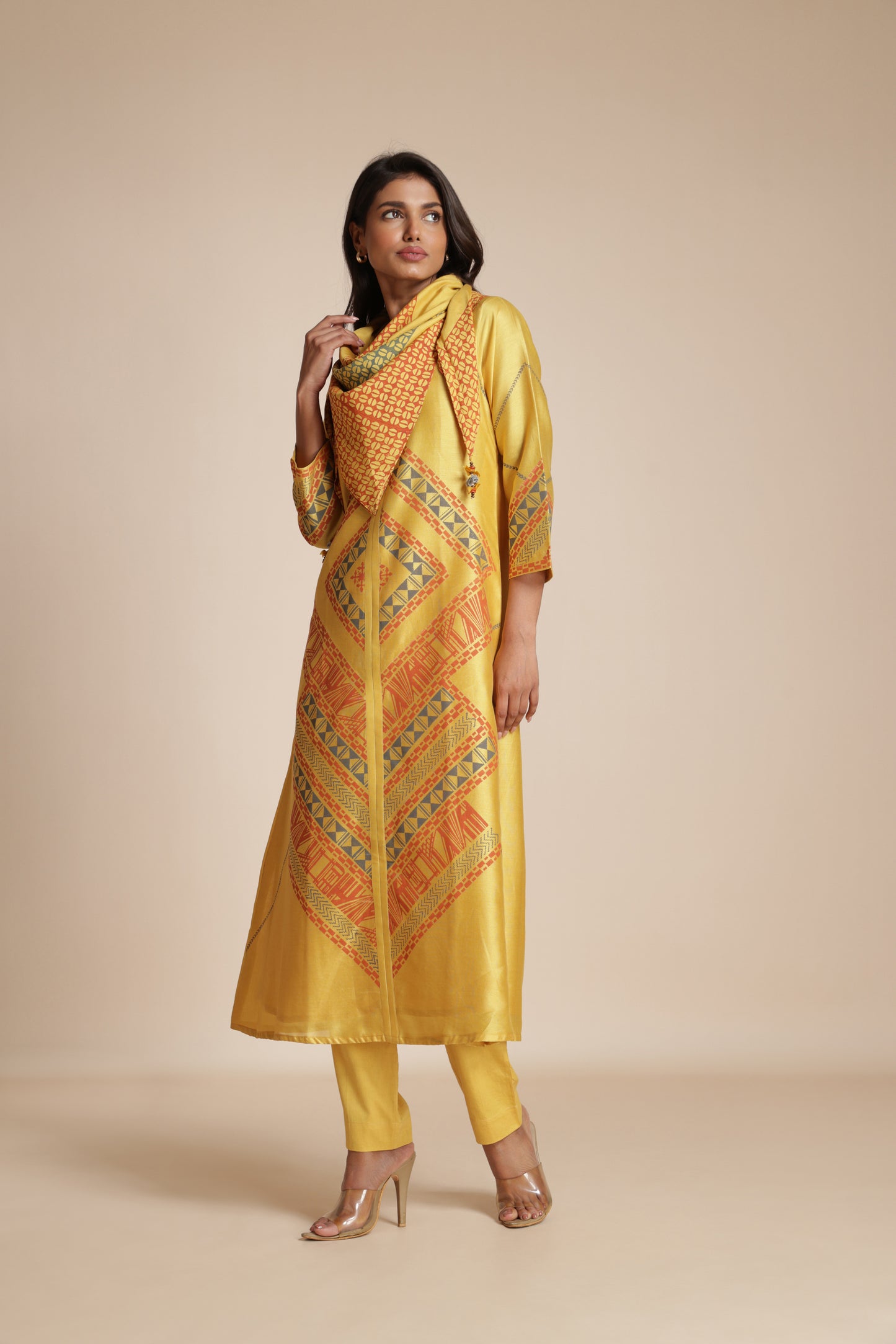 Mosaic Overlay Kurta