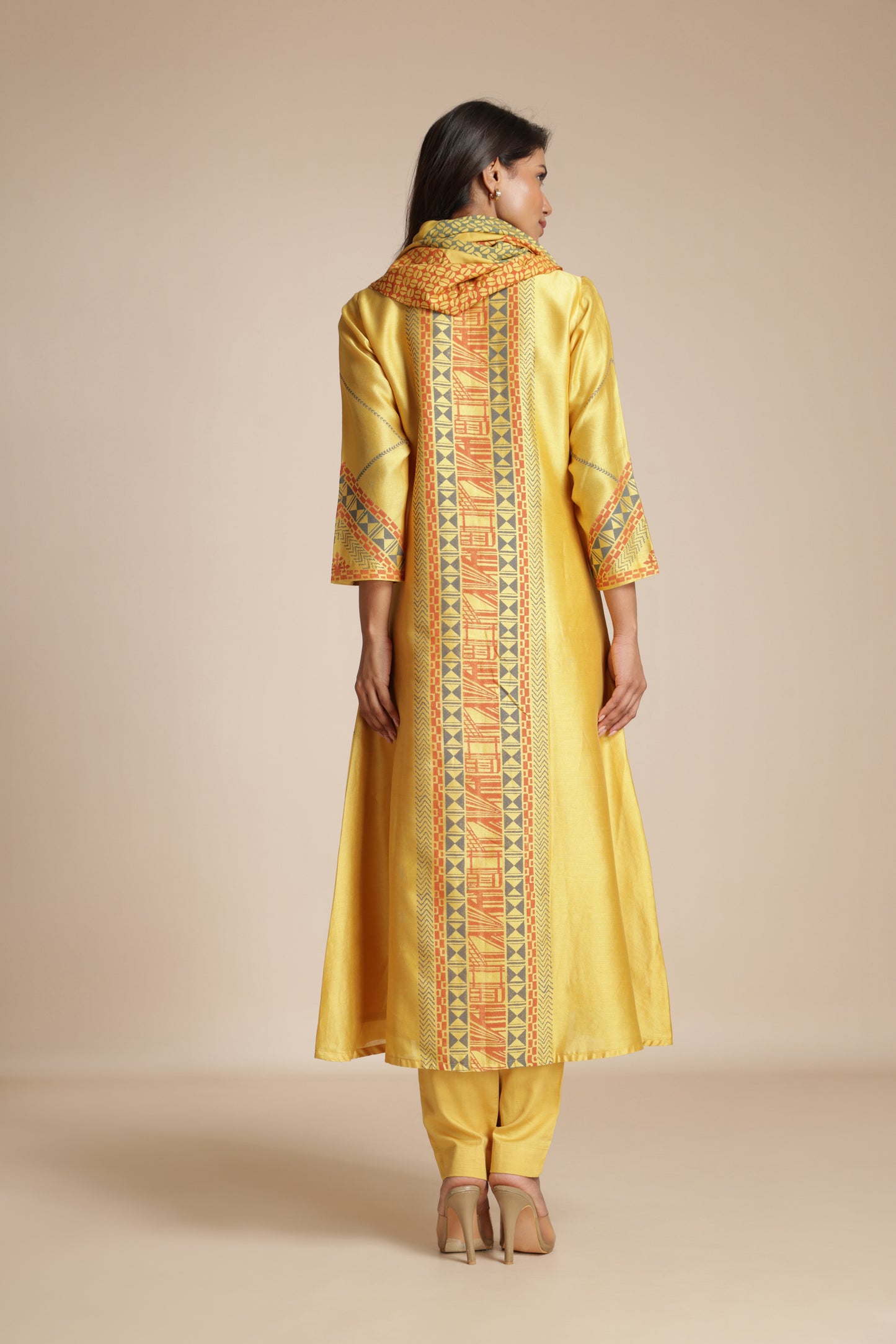 Mosaic Overlay Kurta