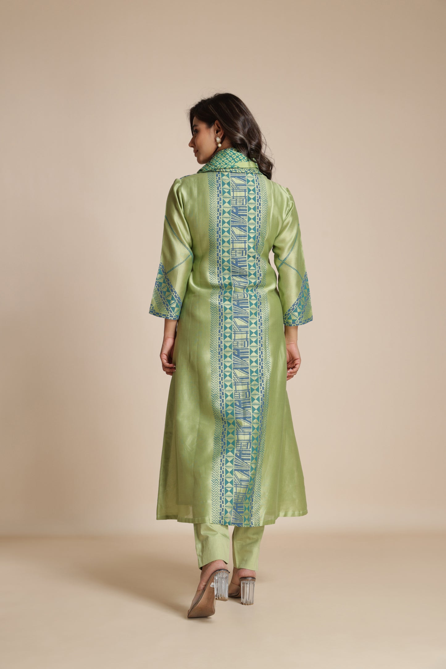 Mosaic Overlay Kurta