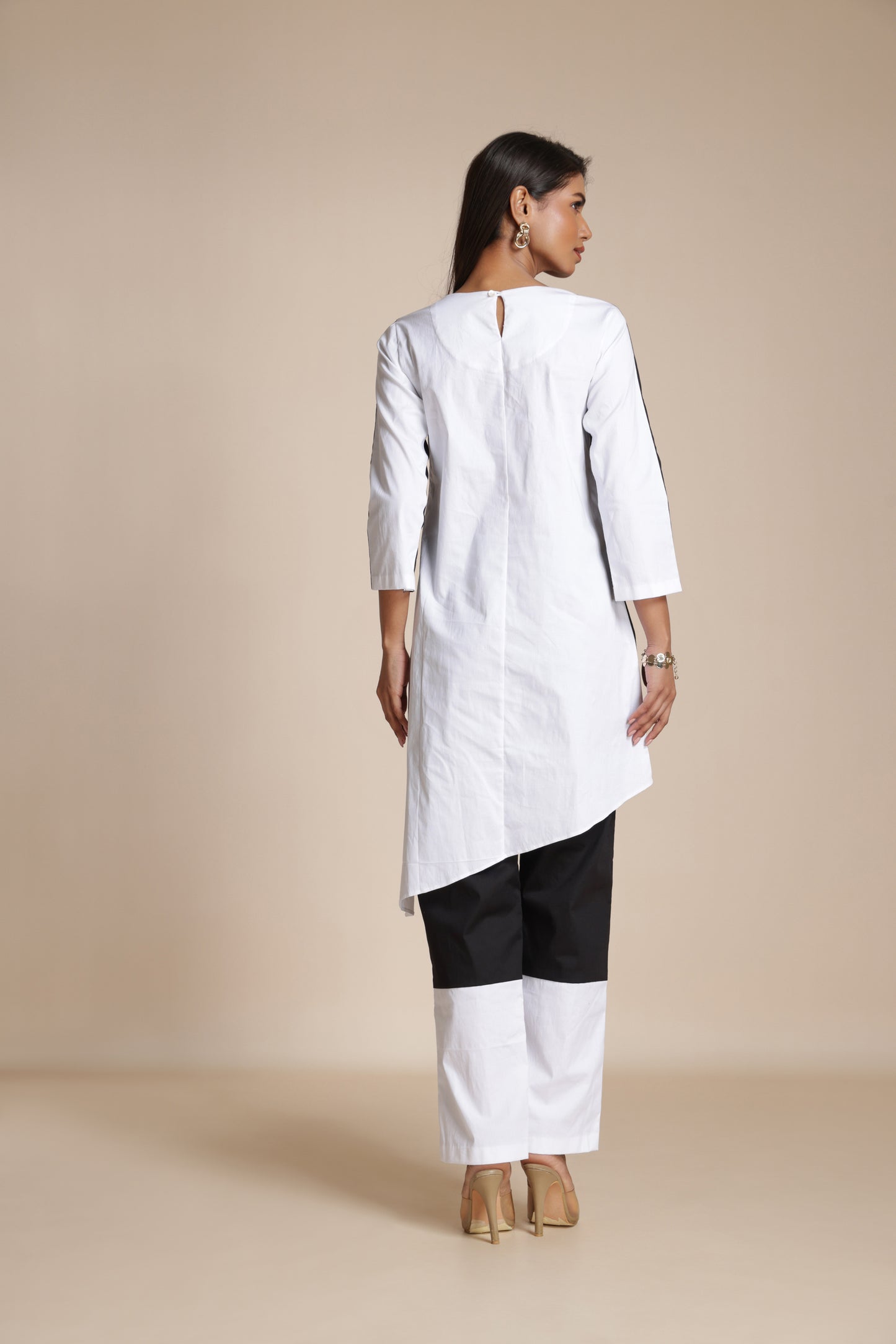 Split-Hue Sprig Shirt