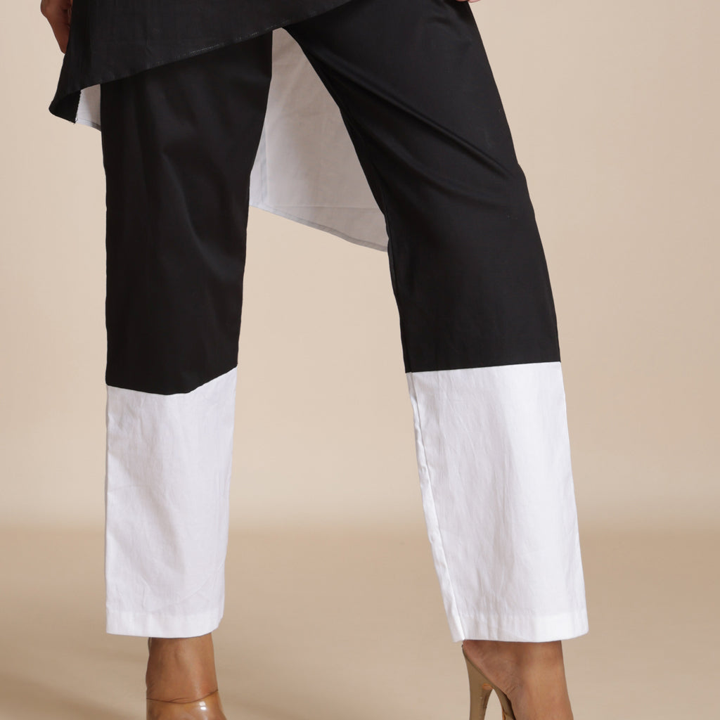 Split-Hue Block Pant