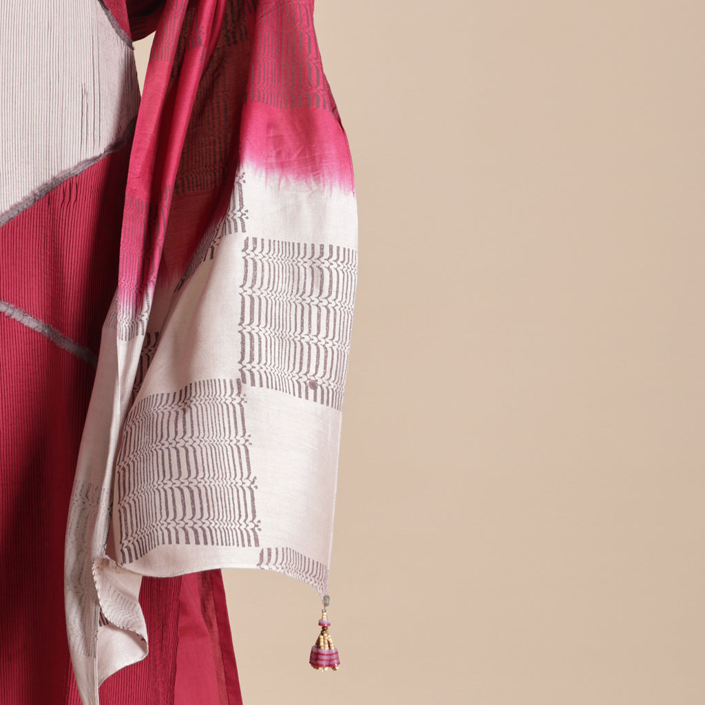 Vertex Checkerboard Dupatta