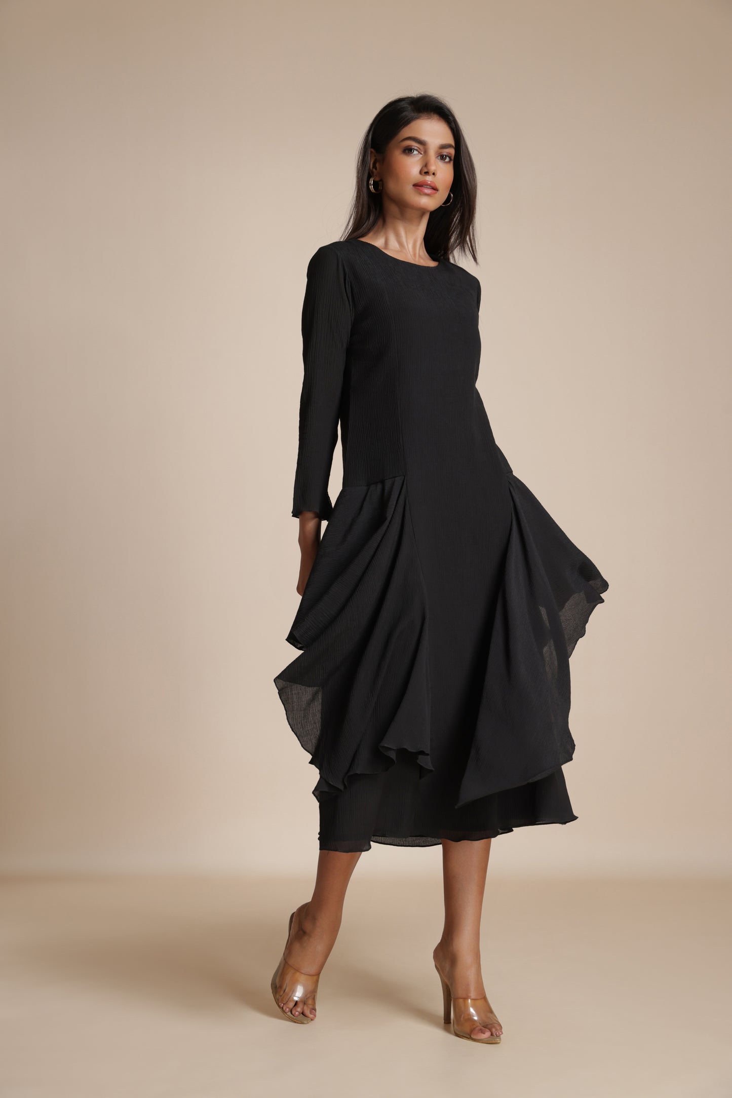 Wave Midi Dress