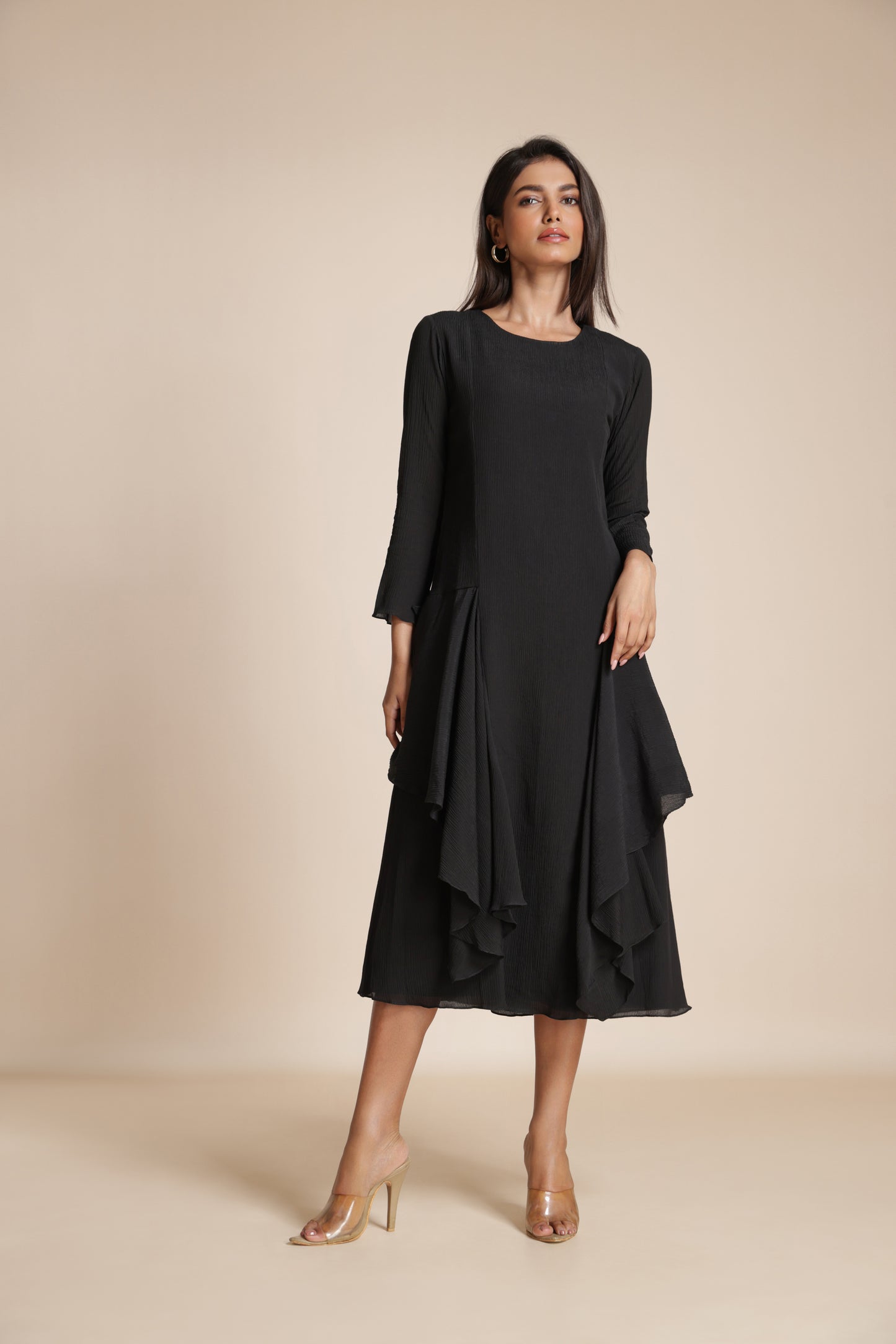 Wave Midi Dress