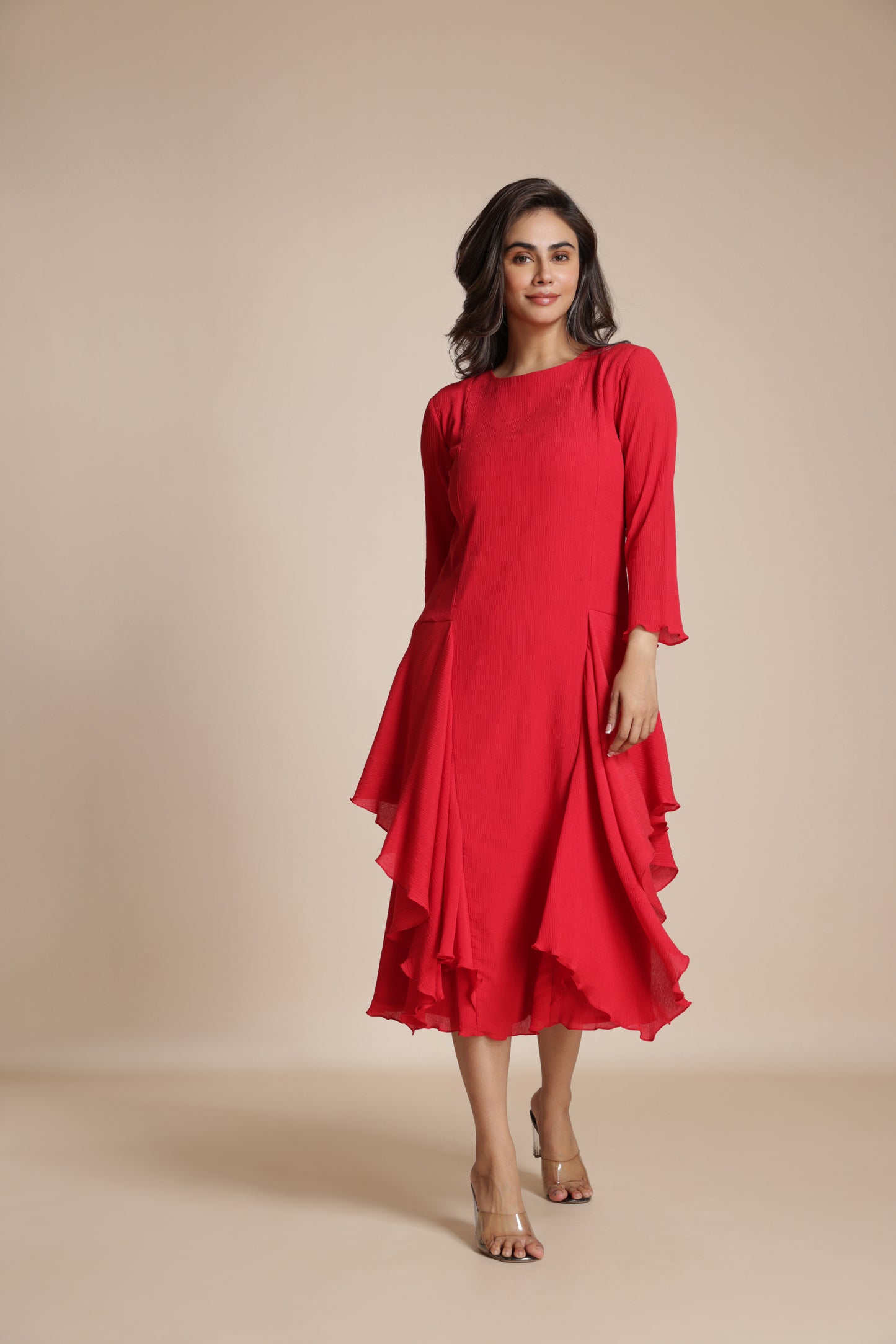 Wave Midi Dress