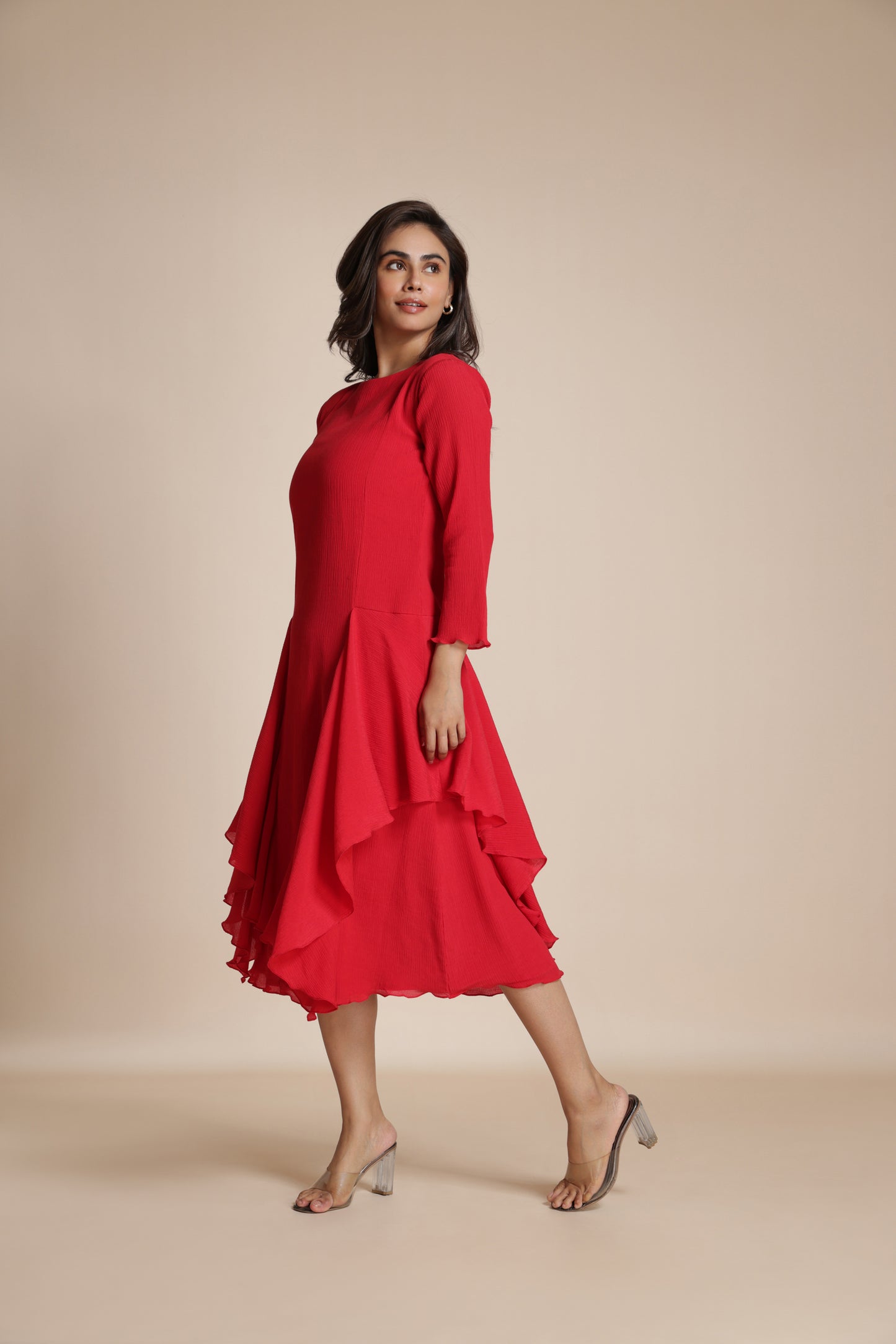 Wave Midi Dress