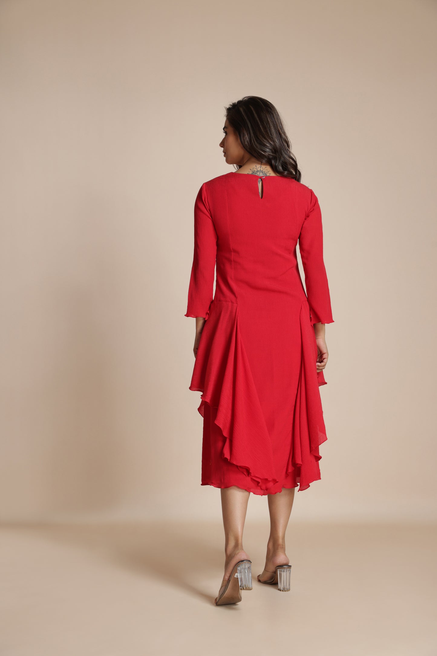Wave Midi Dress
