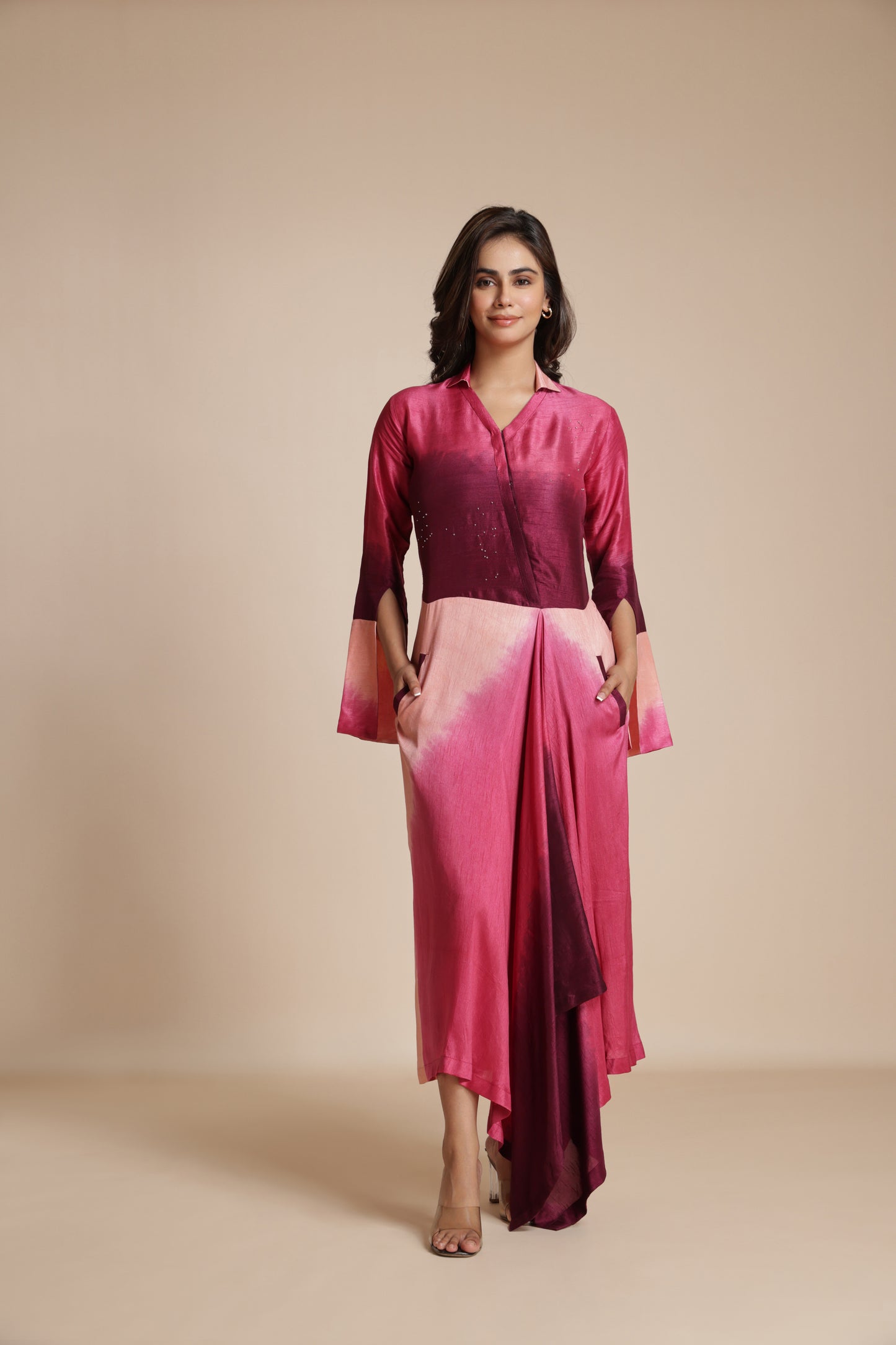 Gradient Drift Dress