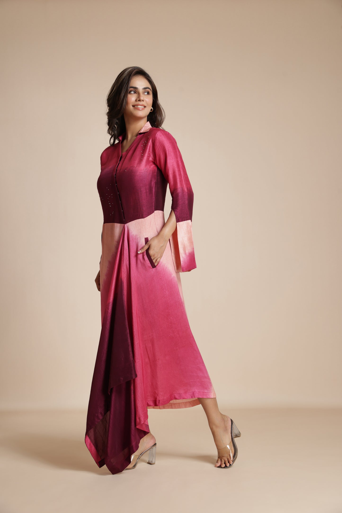 Gradient Drift Dress