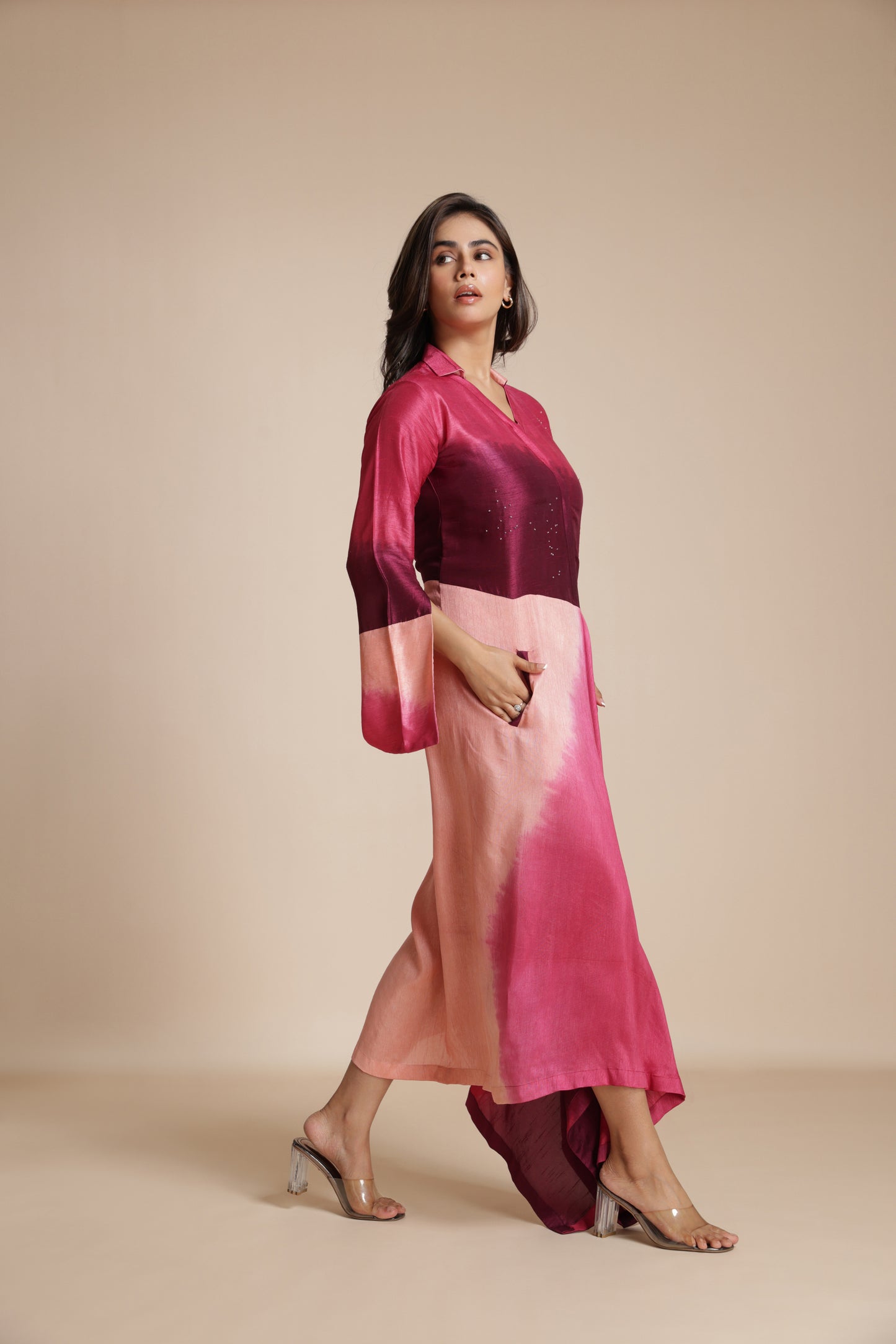 Gradient Drift Dress