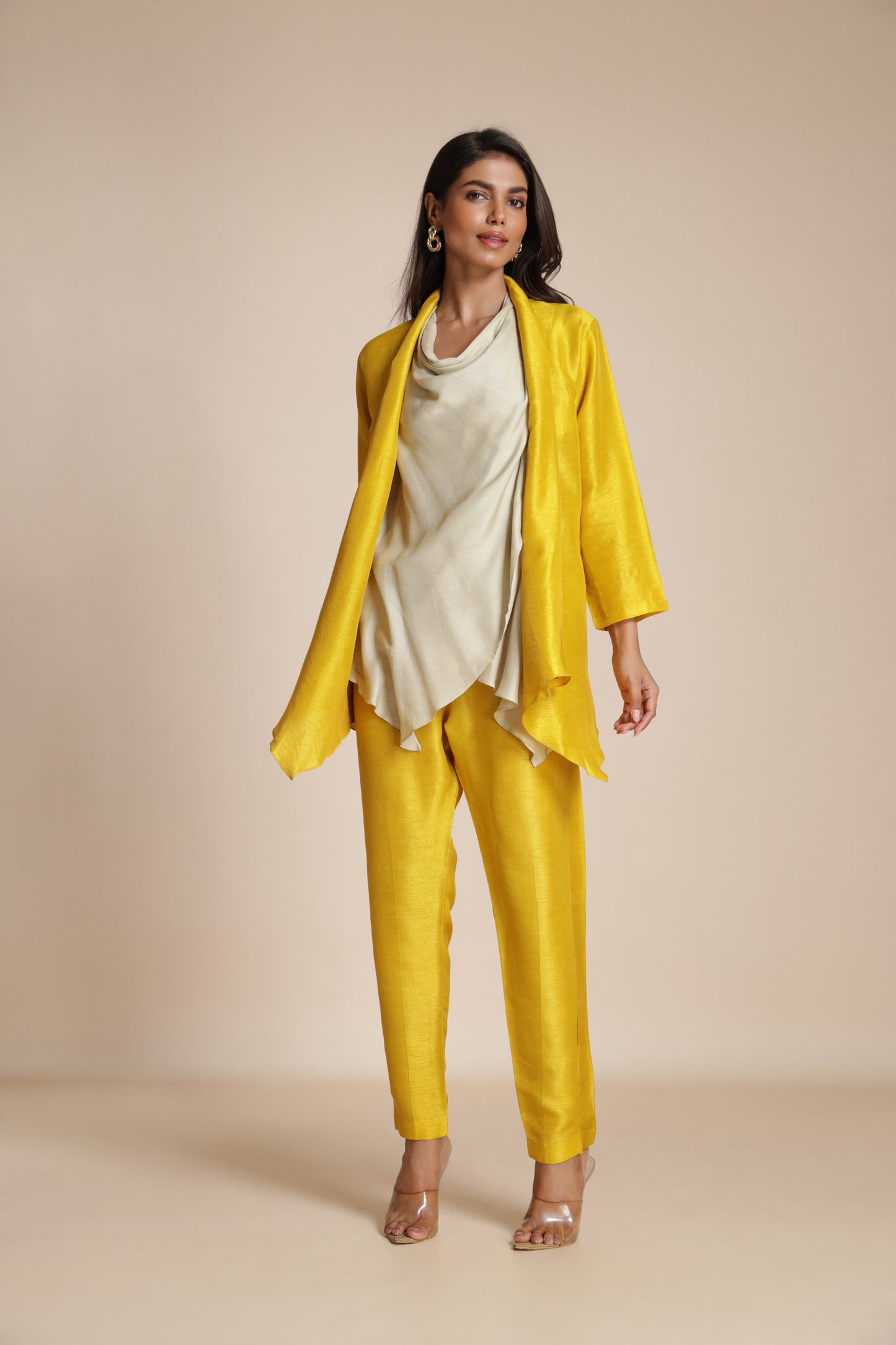 Overlay Drape Shirt