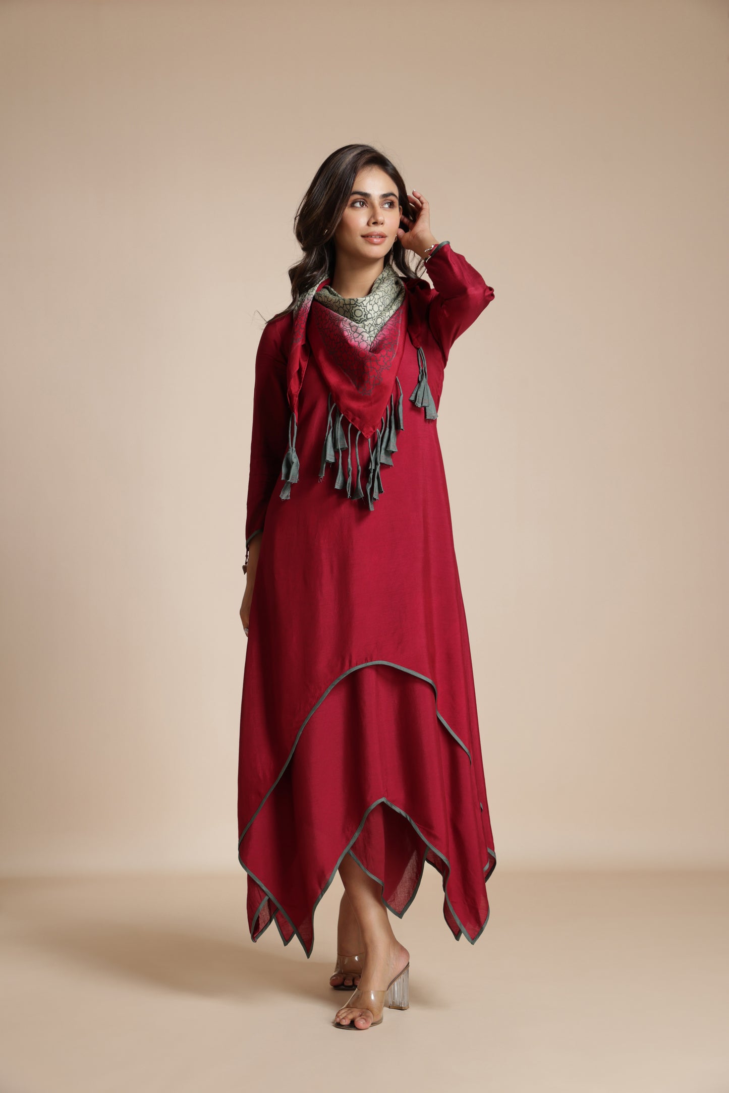 Cascade Wave Dress